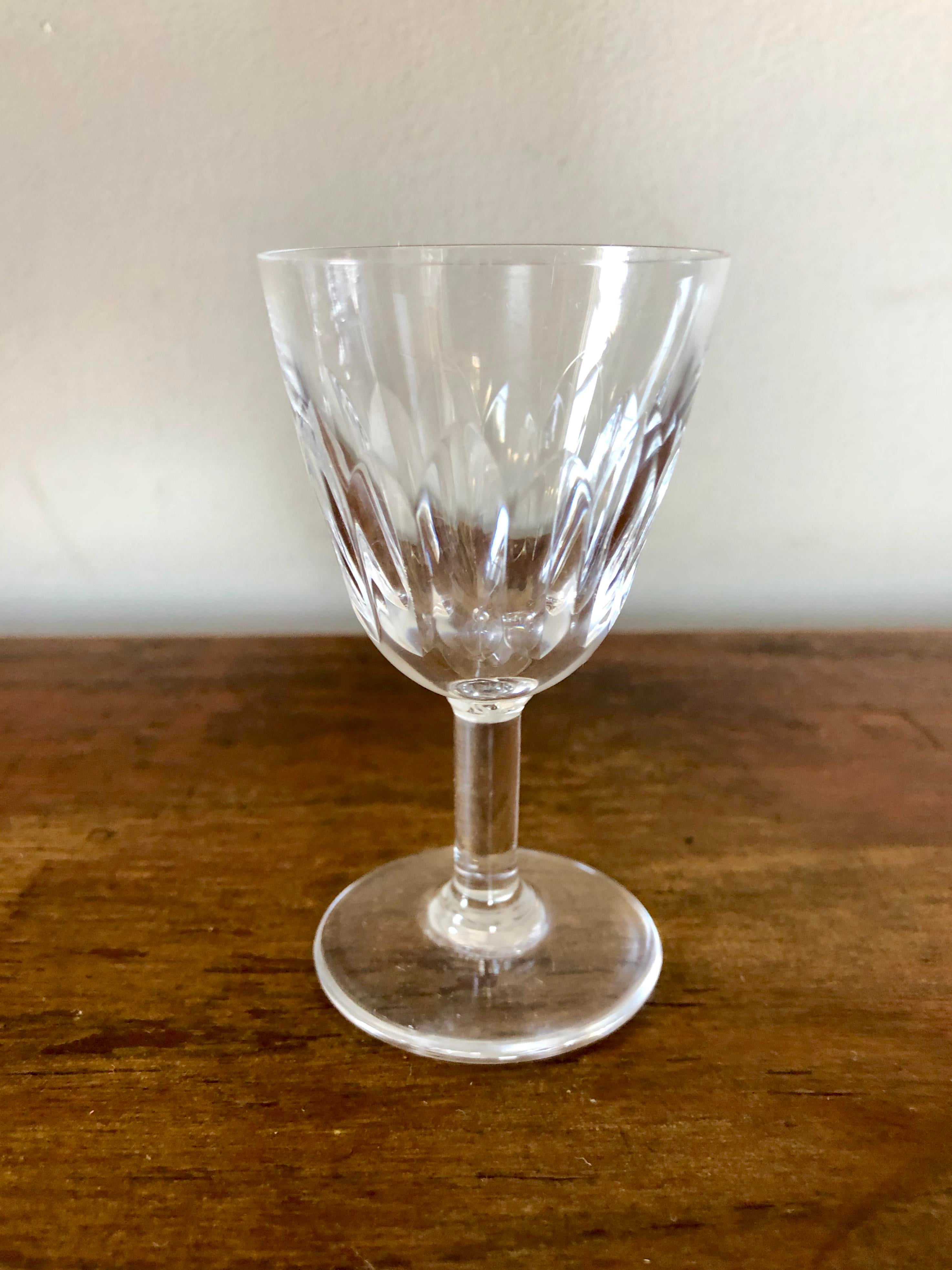 Baccarat Vintage Crystal wine glasses (12)