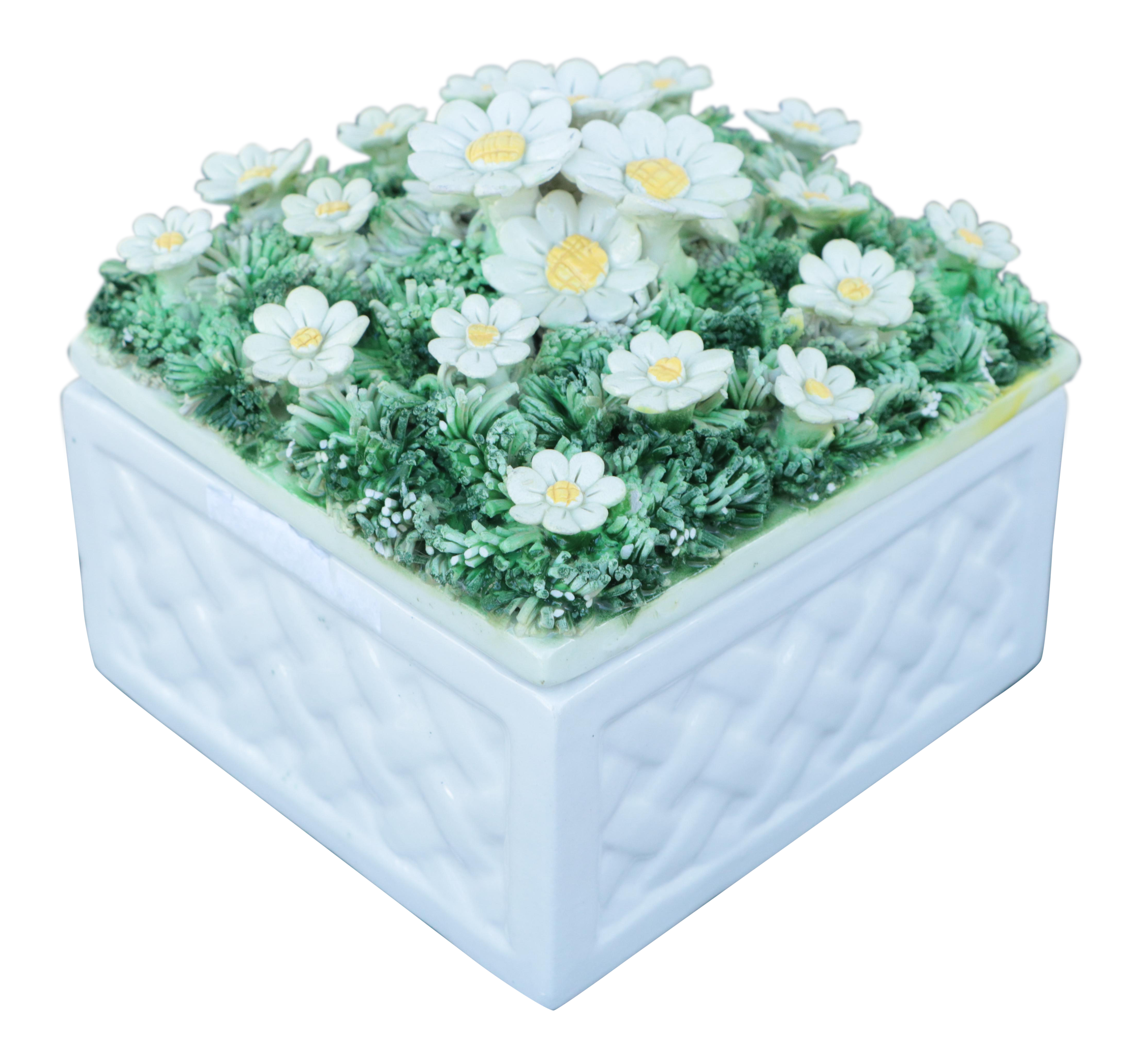 Luigi Zortea Bassano Daisy Floral Box Chairish