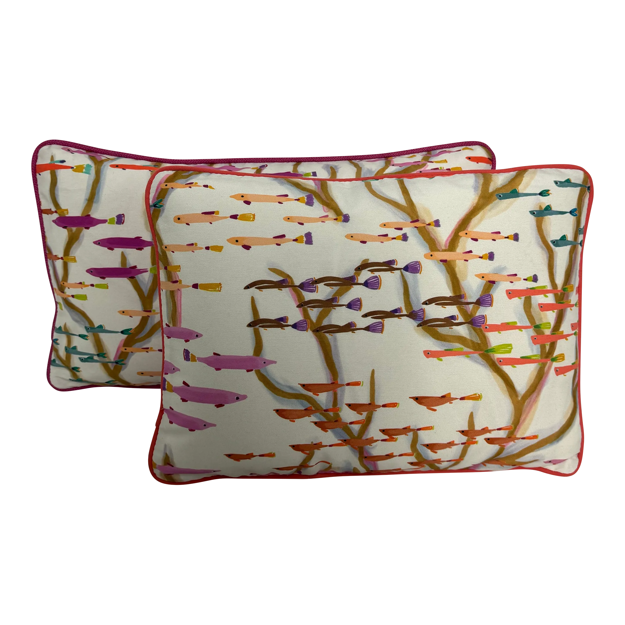 S. Harris Water Sign Scorpio Lumbar Pillows - a Pair