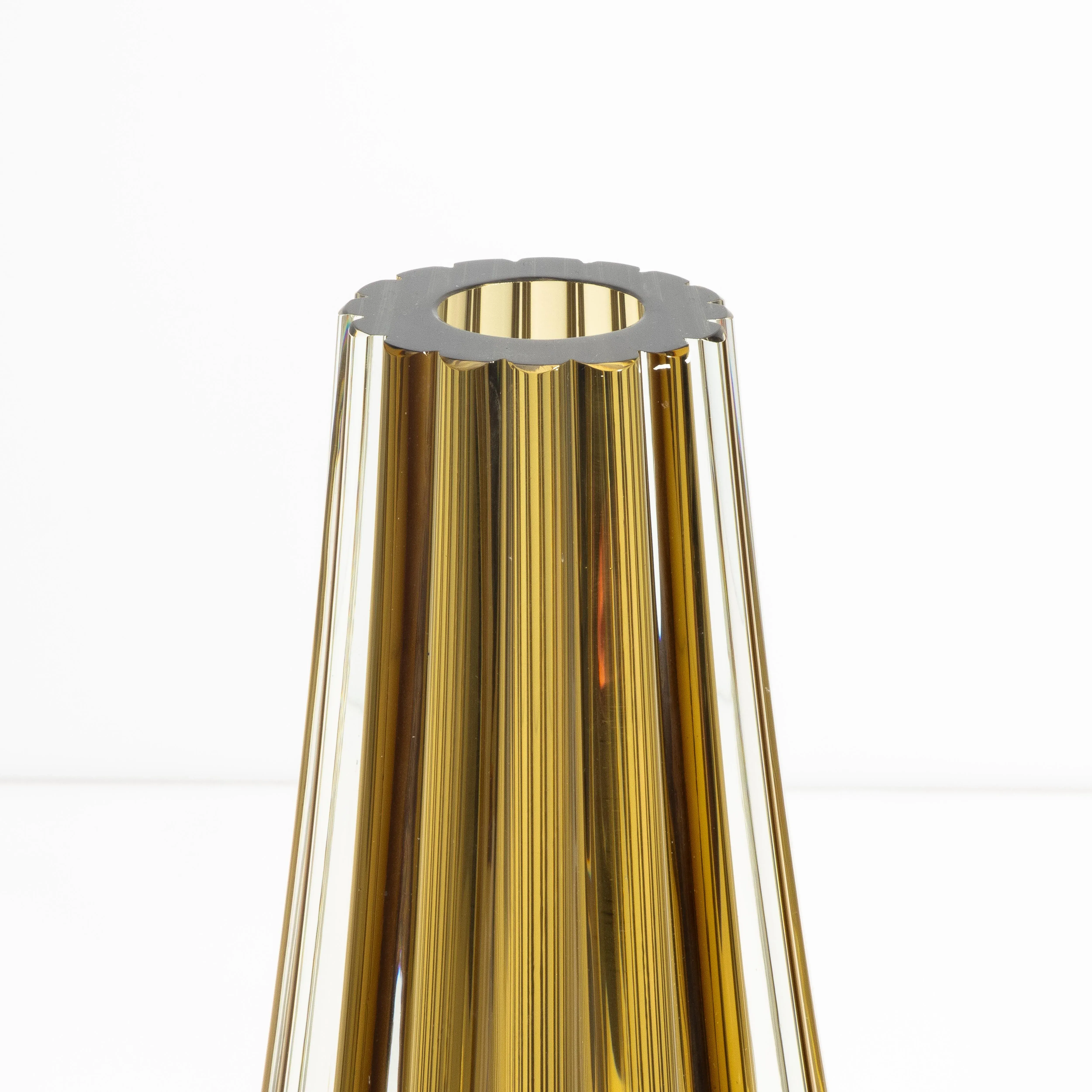 Hand Blown Murano Massiccio Vase in Copper