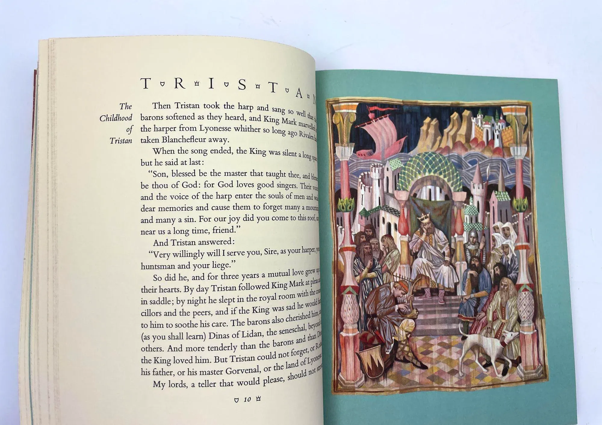 The Romance of Tristan and Iseult Joseph Bedier Heritage Press 1960 Illustrated