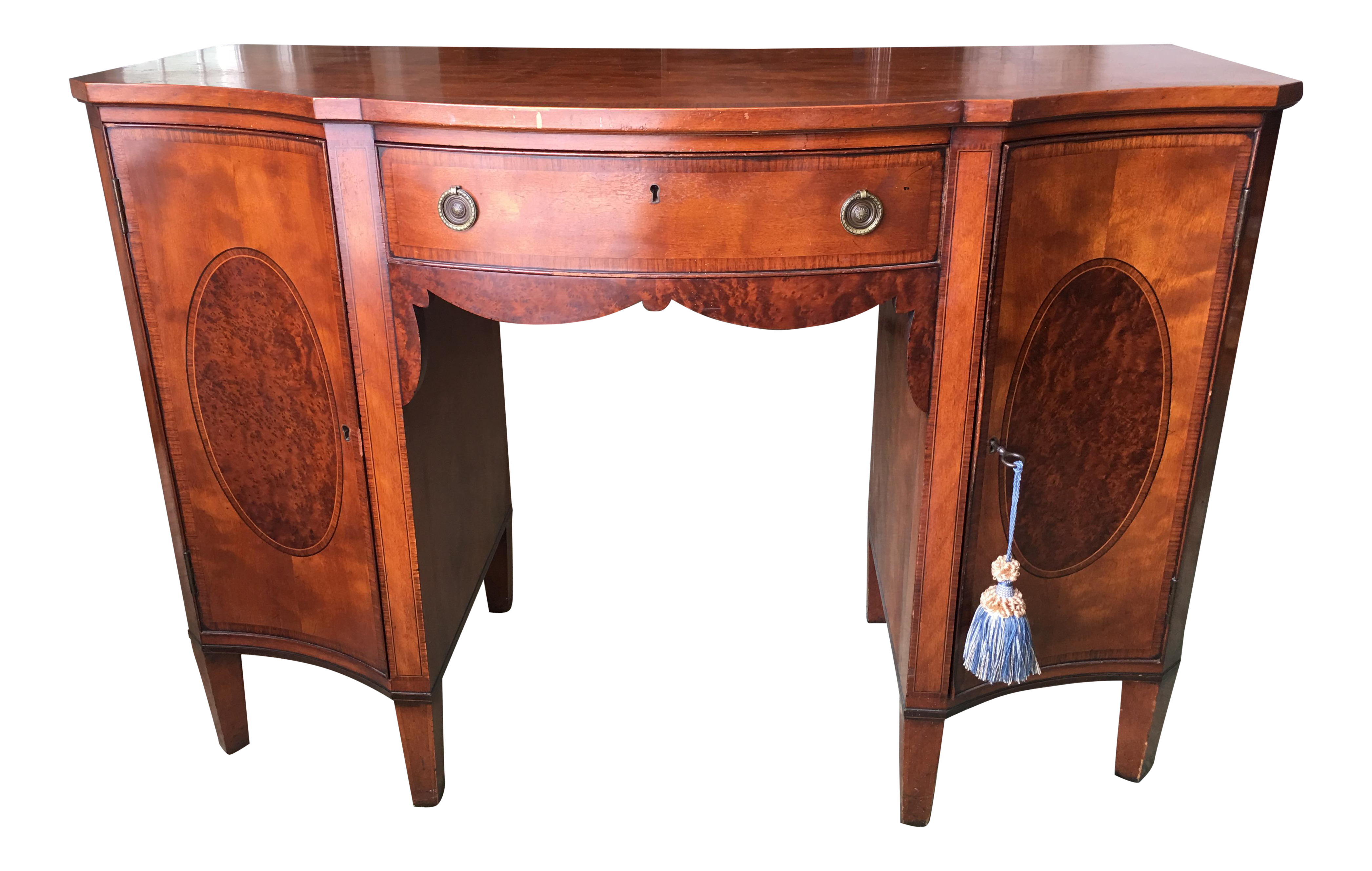 Antique Royal Furniture Desk By Robert W Irwin Chairish