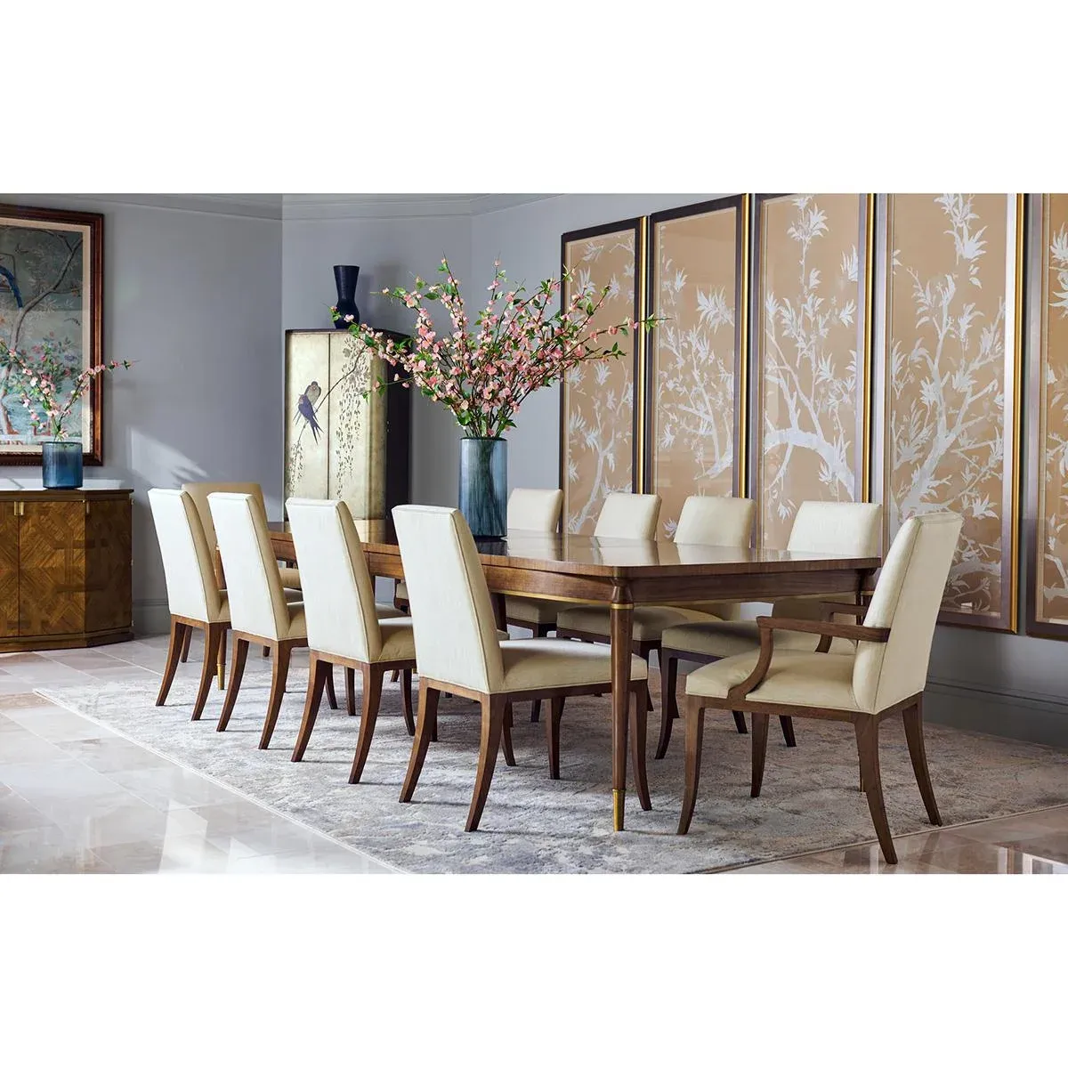 Mid Century Modern Style Armchairs - a Pair