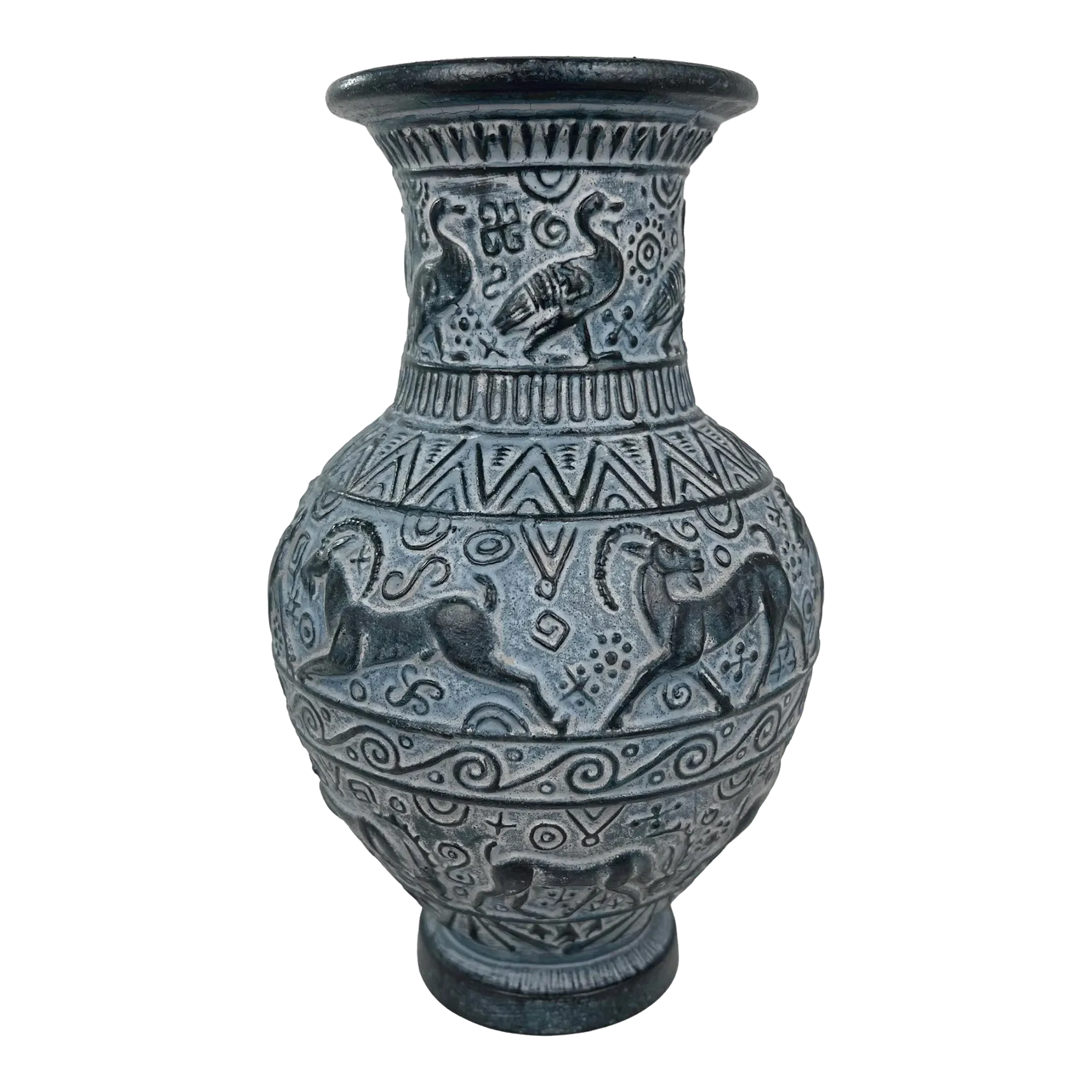 Egyptian-Style Pottery Vase