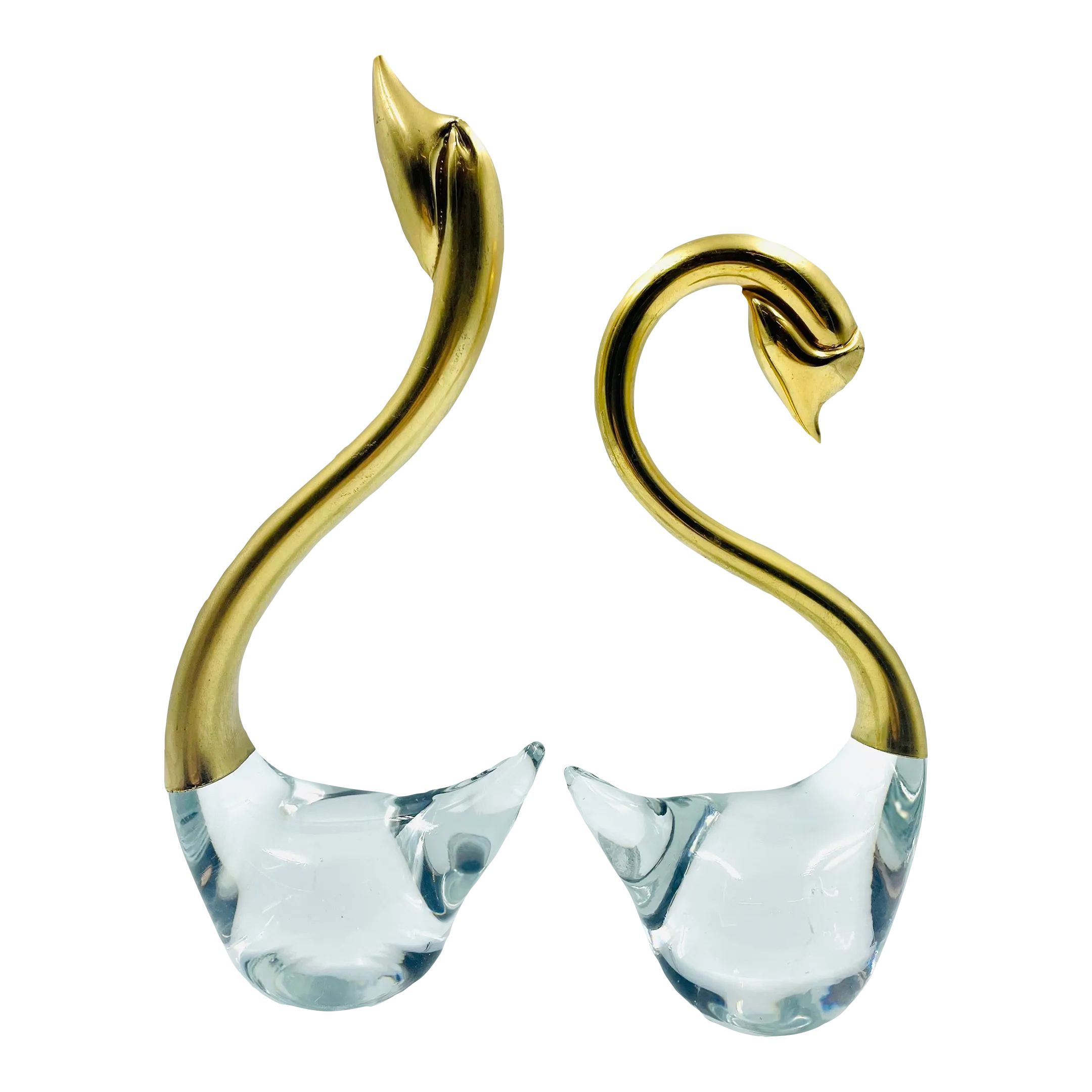 【美品】 Swans 2nd LP Endless Love Swans Figurine. Golden Luster | Lladró® Europe