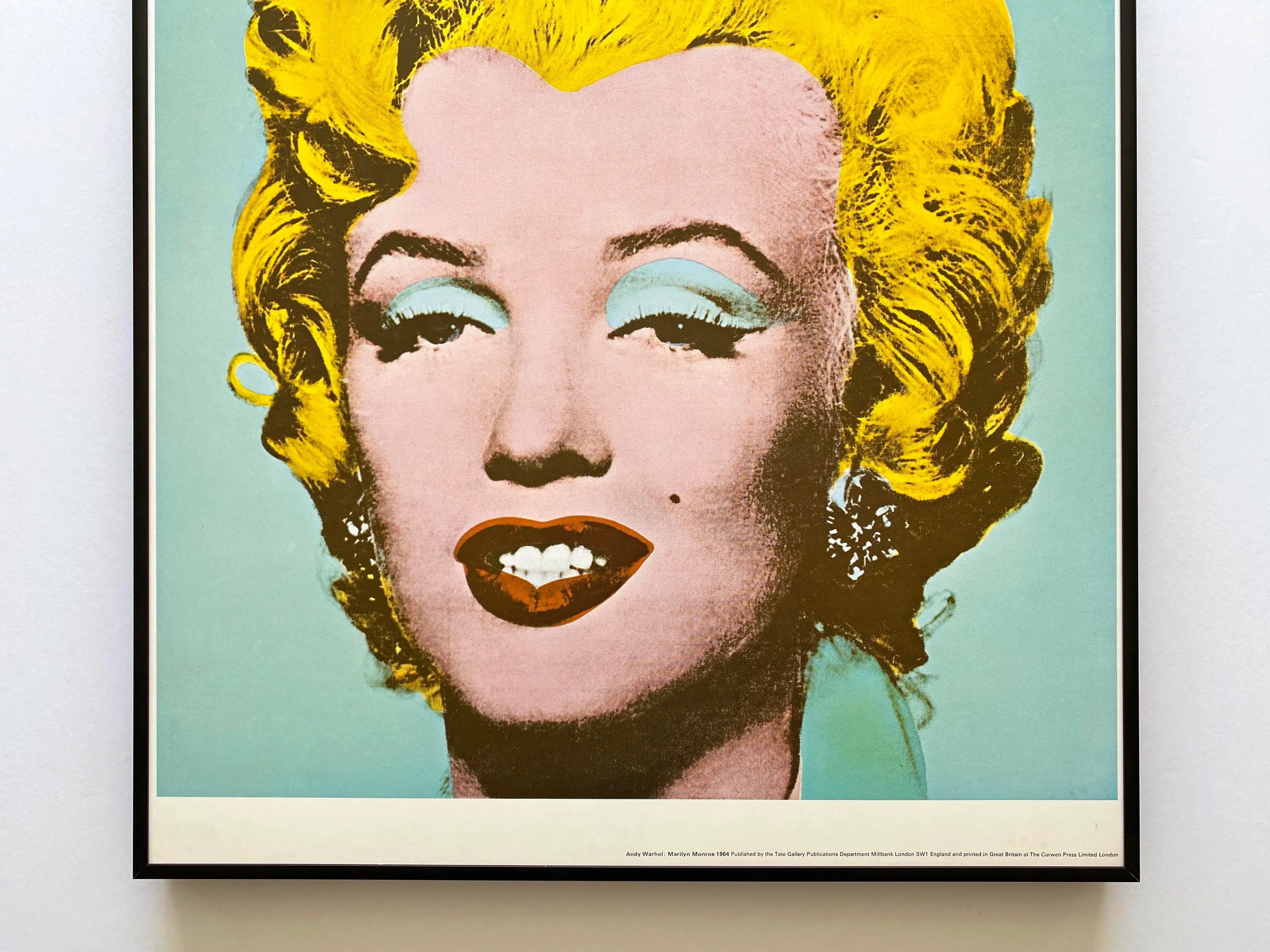 Andy Warhol Vintage 1971 Mid Century Modern Lithograph Print