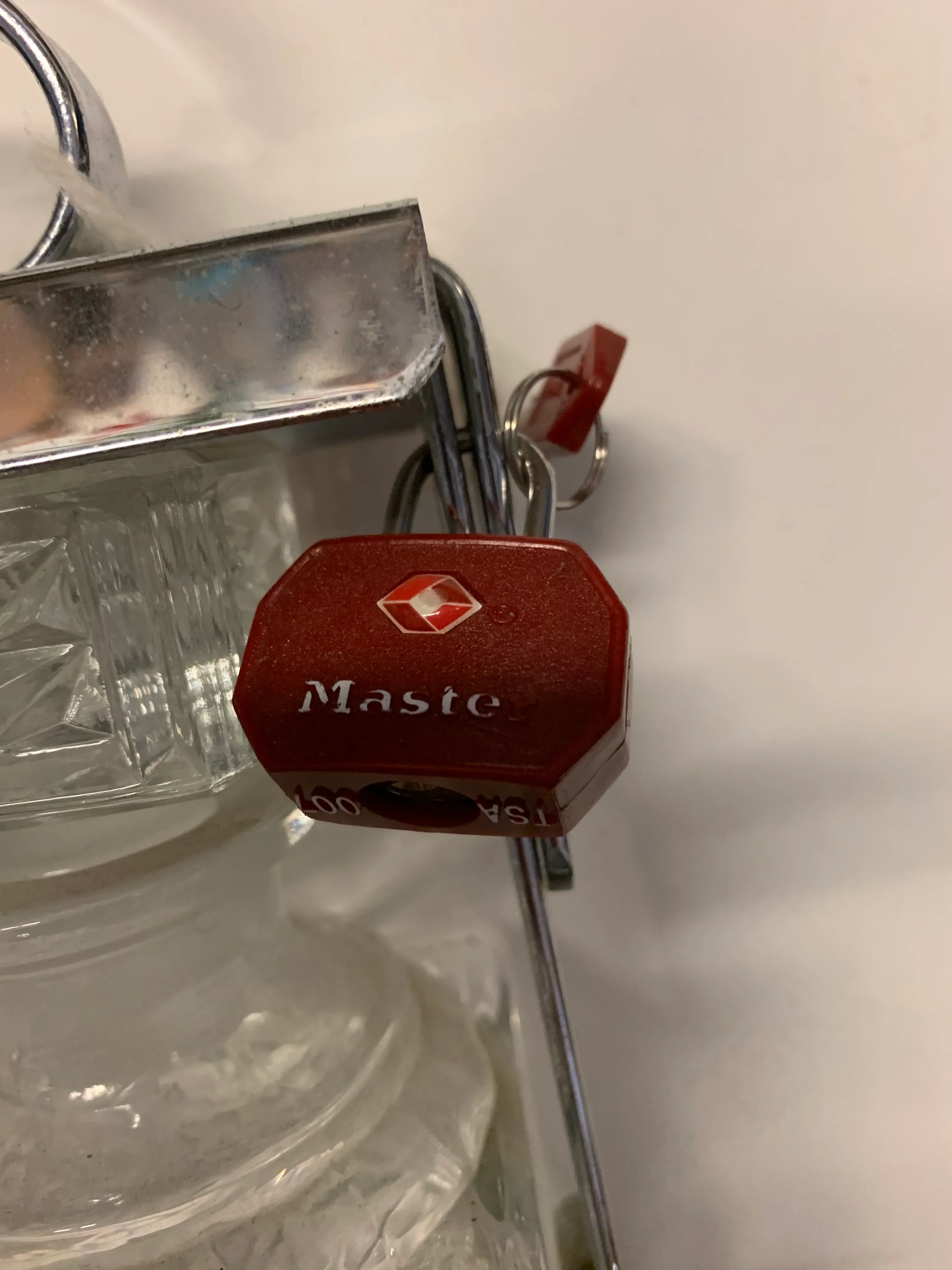 Mid-Century Liquor Locker Decanter Set, 3 Pcs