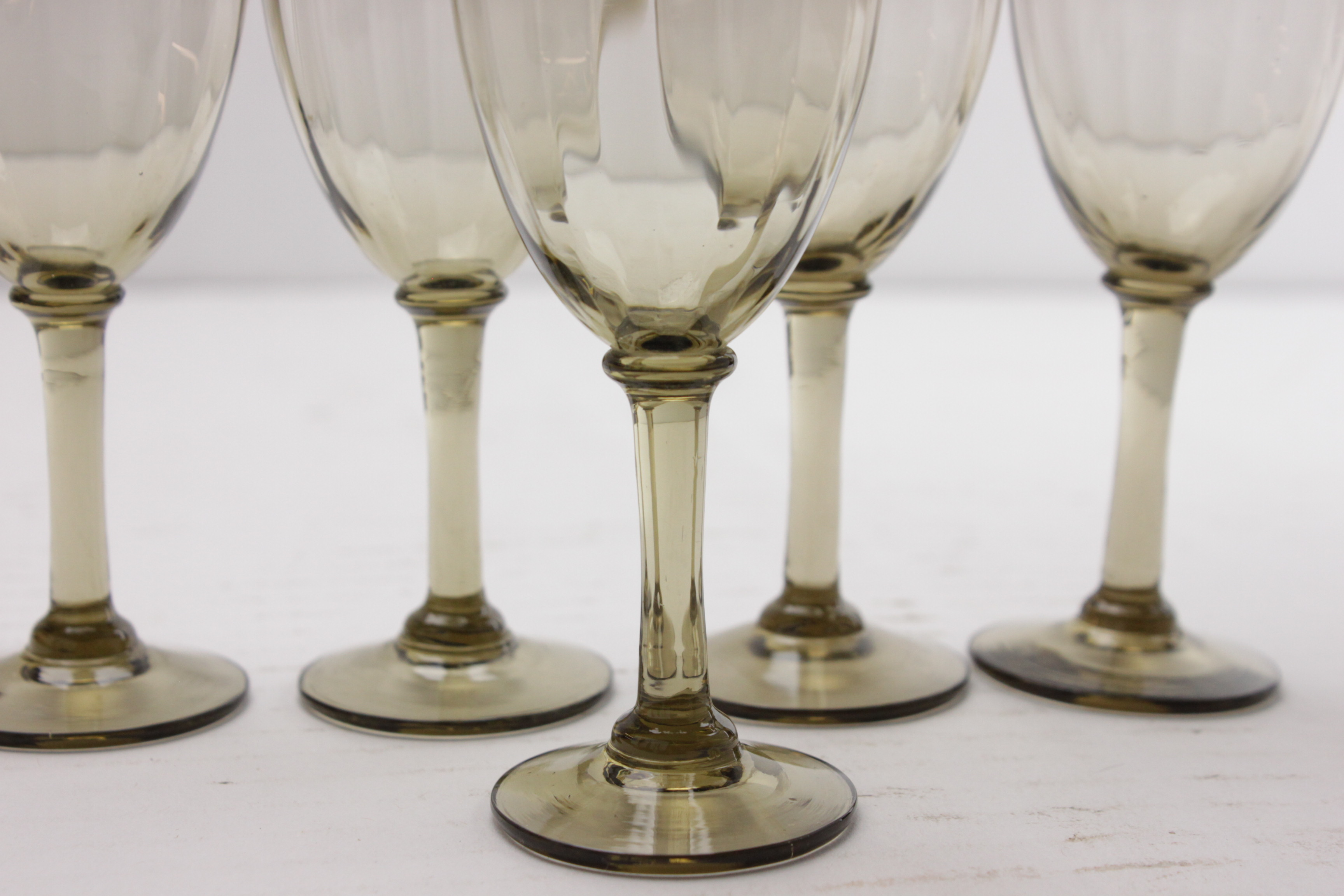 Mid-Century Port Wine Glasses - Set of 5