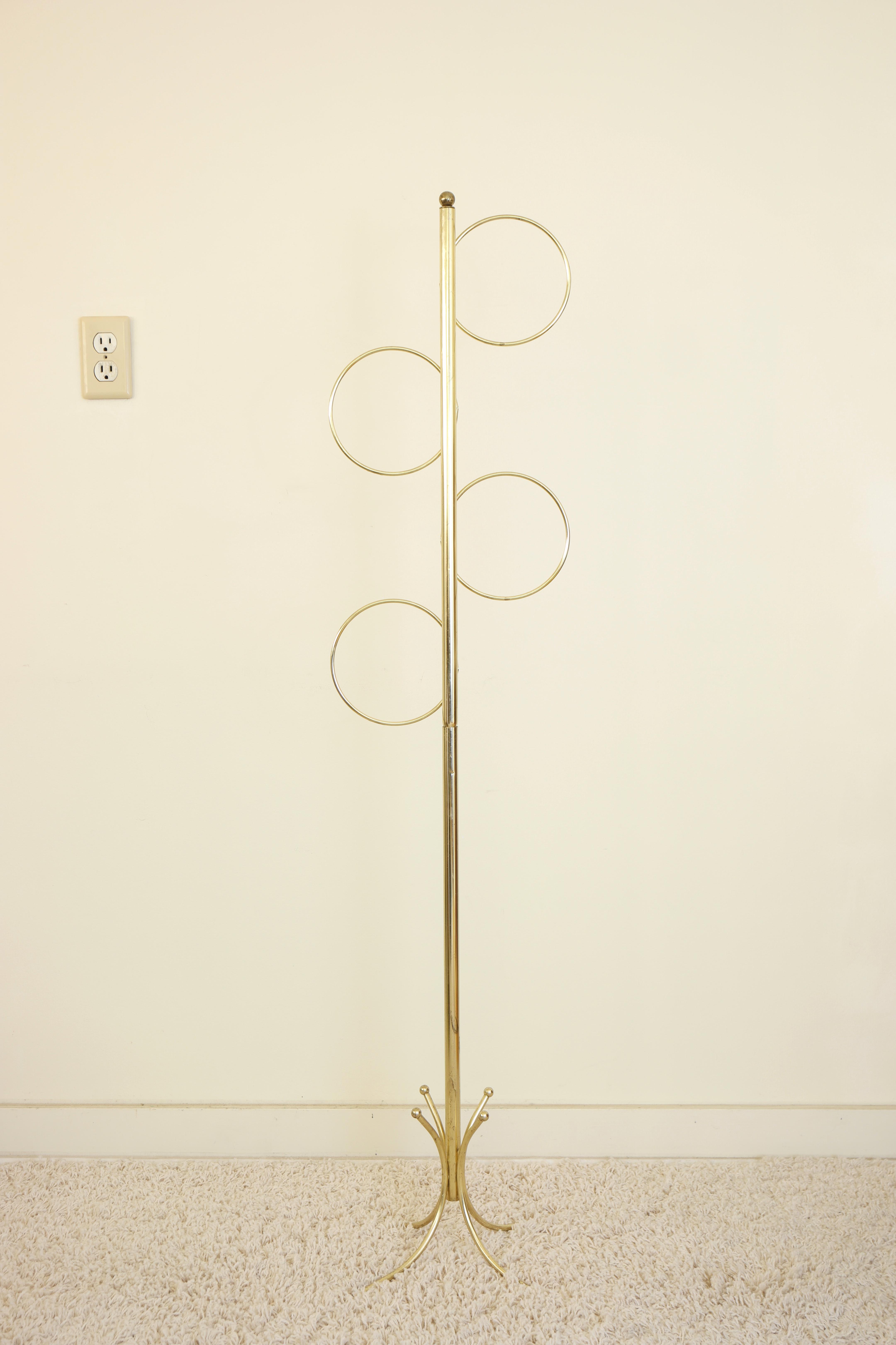Mid century online towel rack
