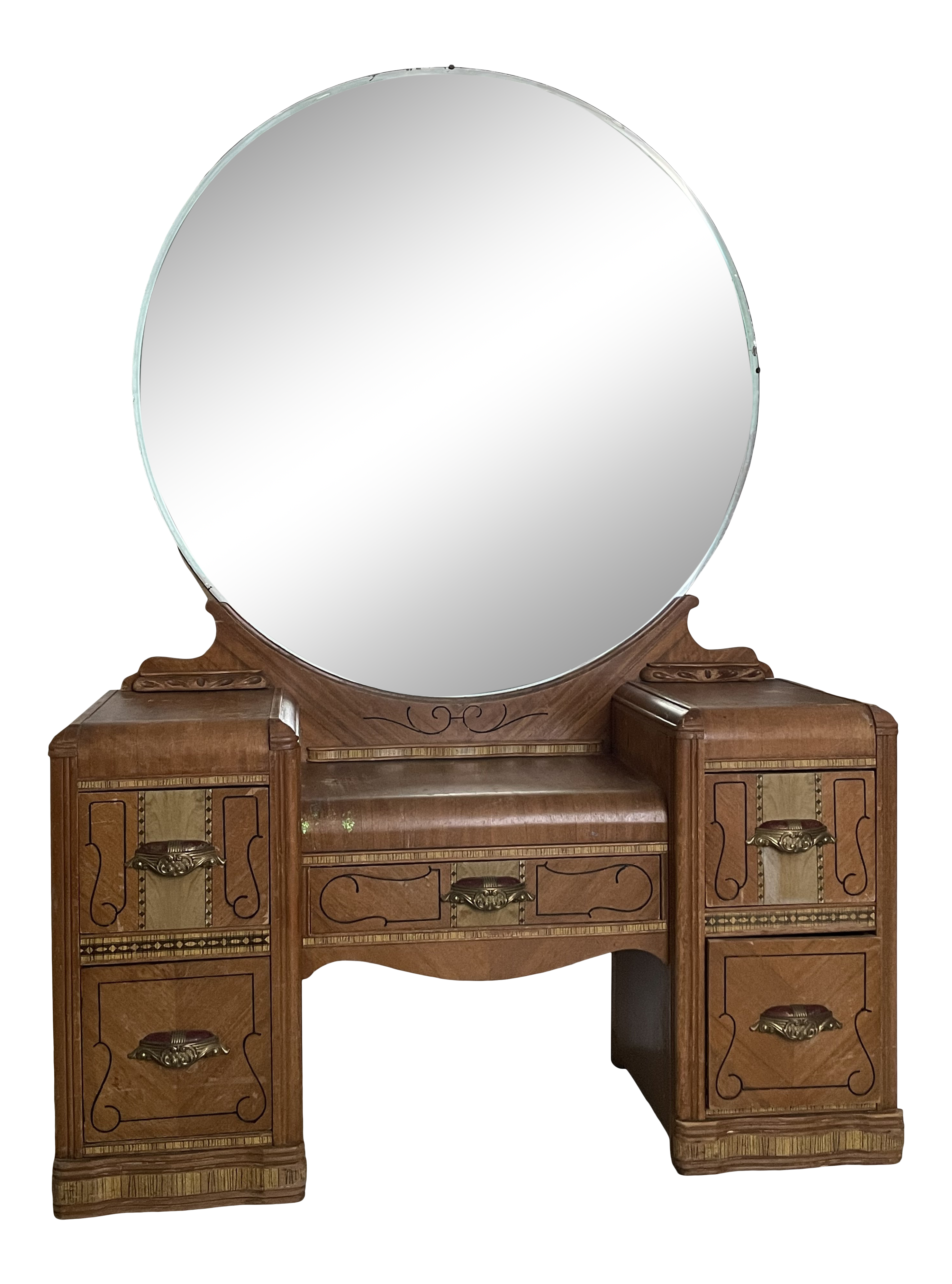 antique makeup vanity