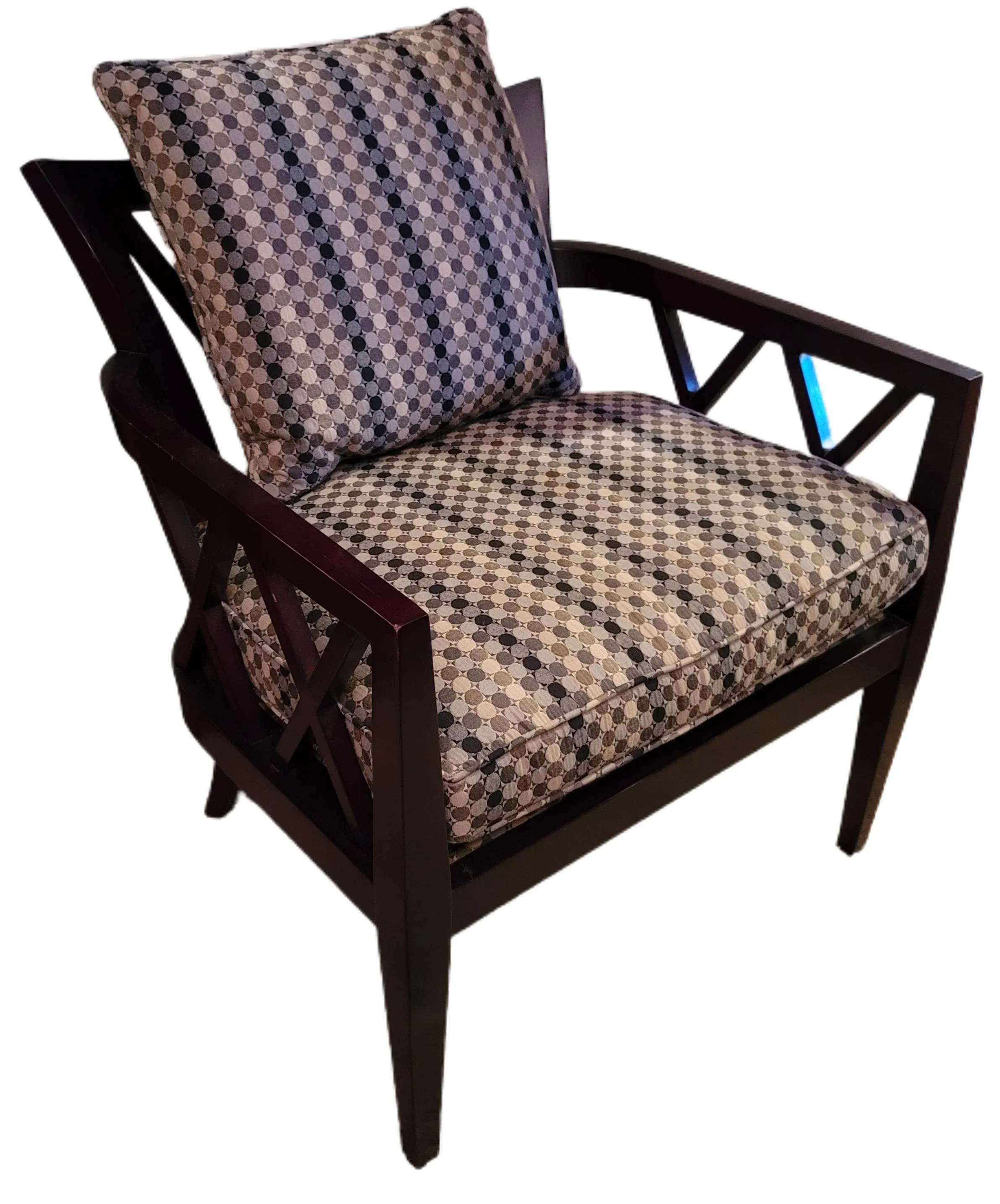 Barbara Barry for Baker Furniture Double X-Back Chair | Chairish