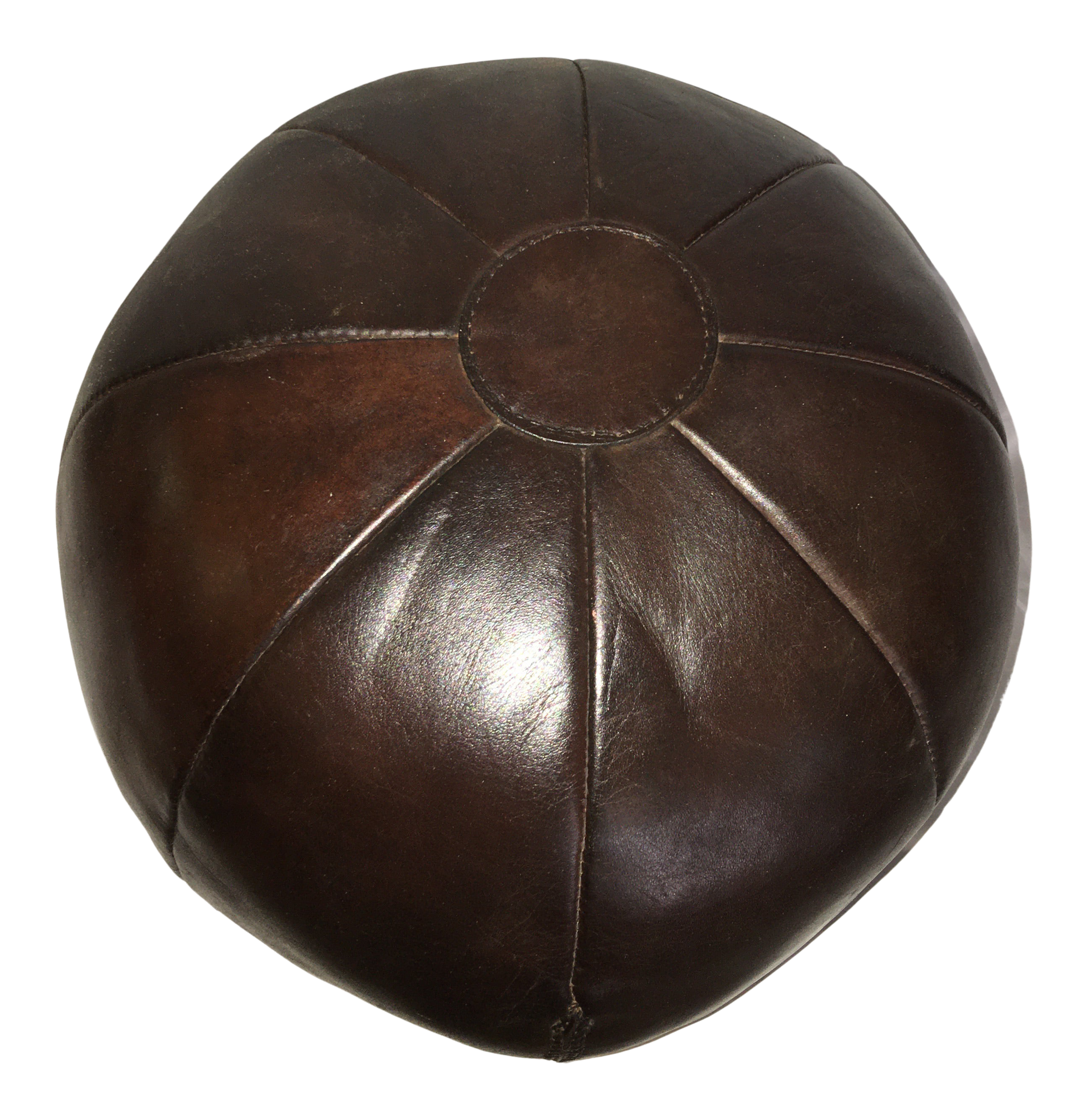 leather exercise ball