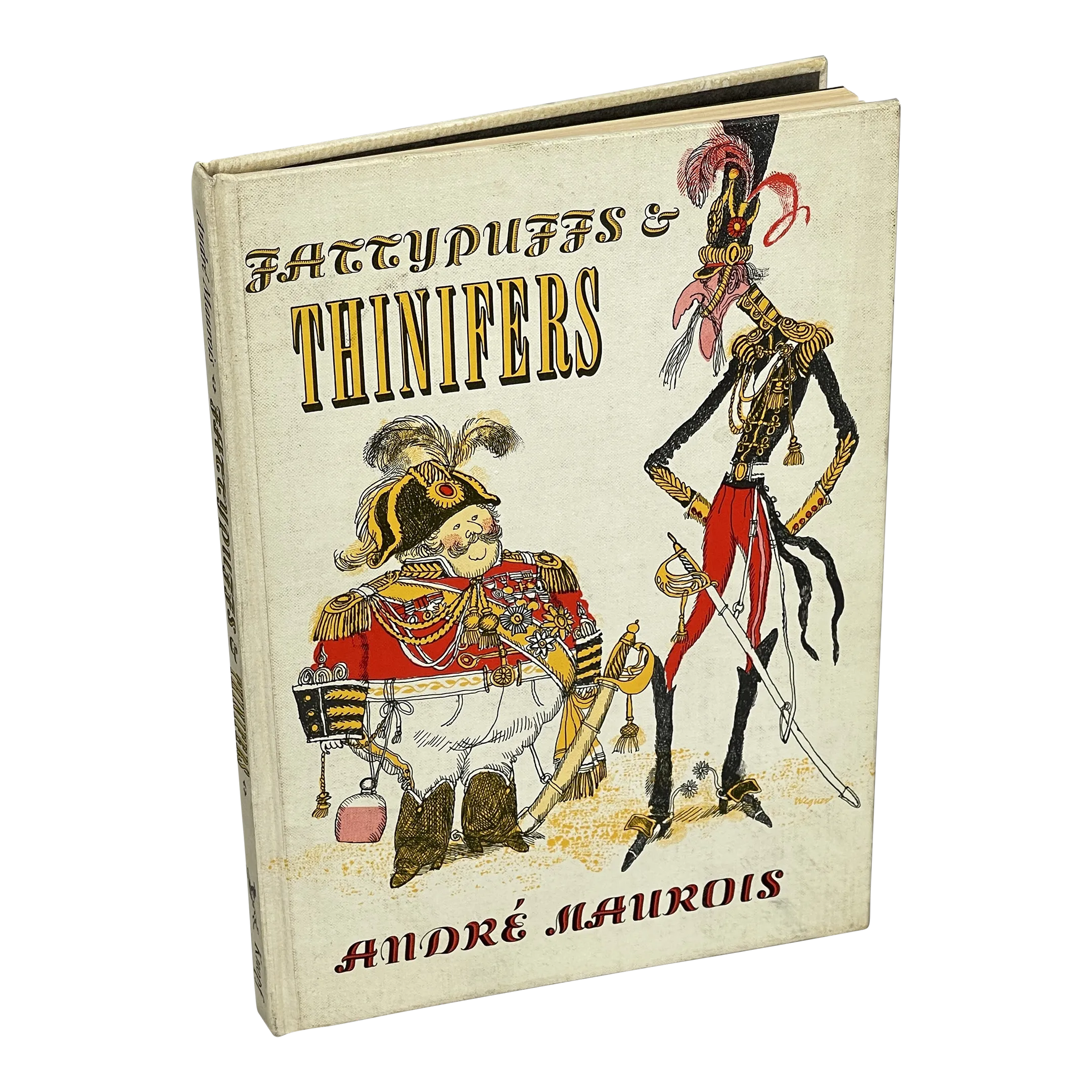 Andre Maurois 1968 1st Edition Fattypuffs Thinifers Bodley Head Illustrations Chairish