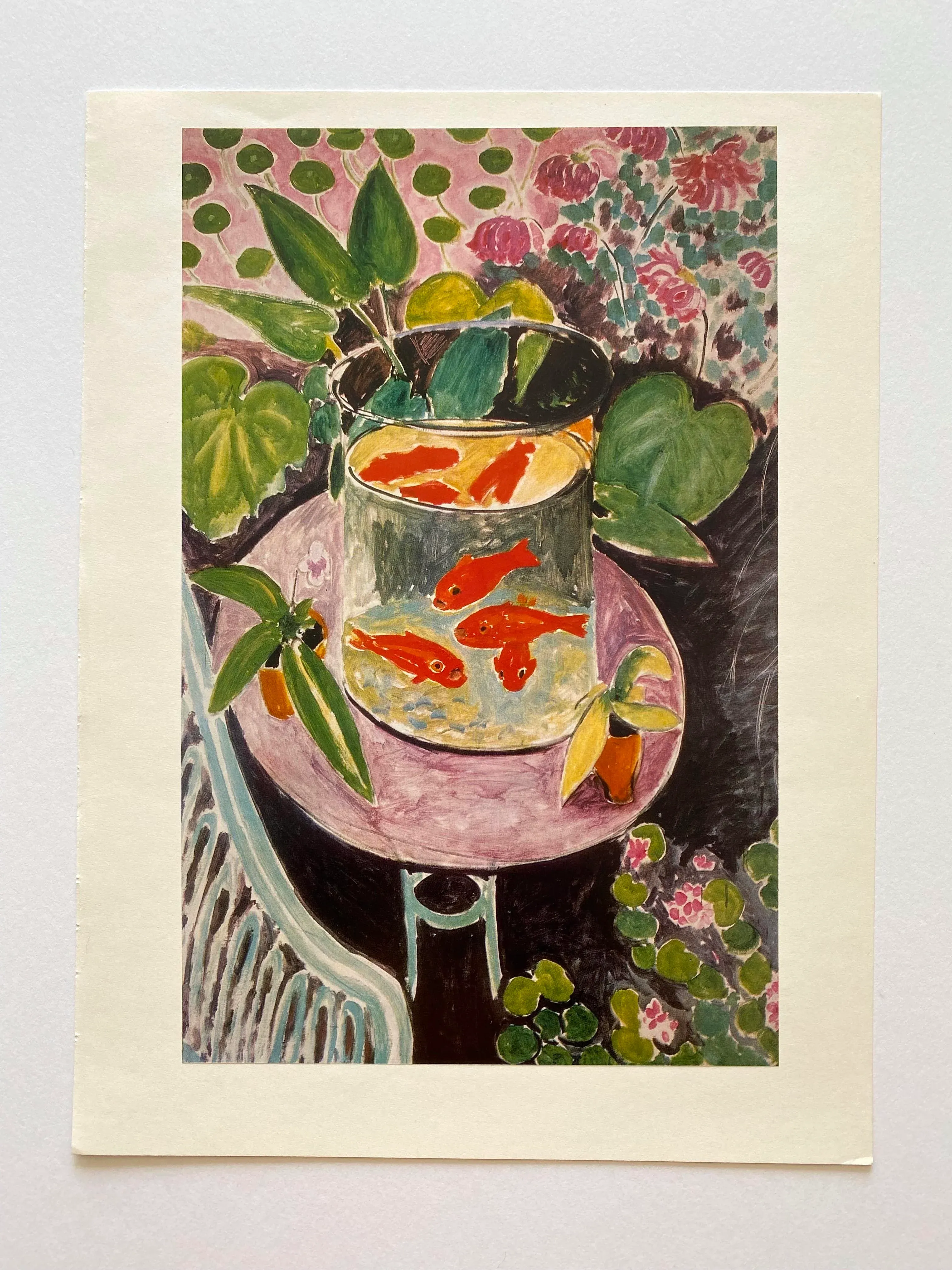 Henri Matisse 【gold fish】 高精細刷特別額装品 Henri Matisse