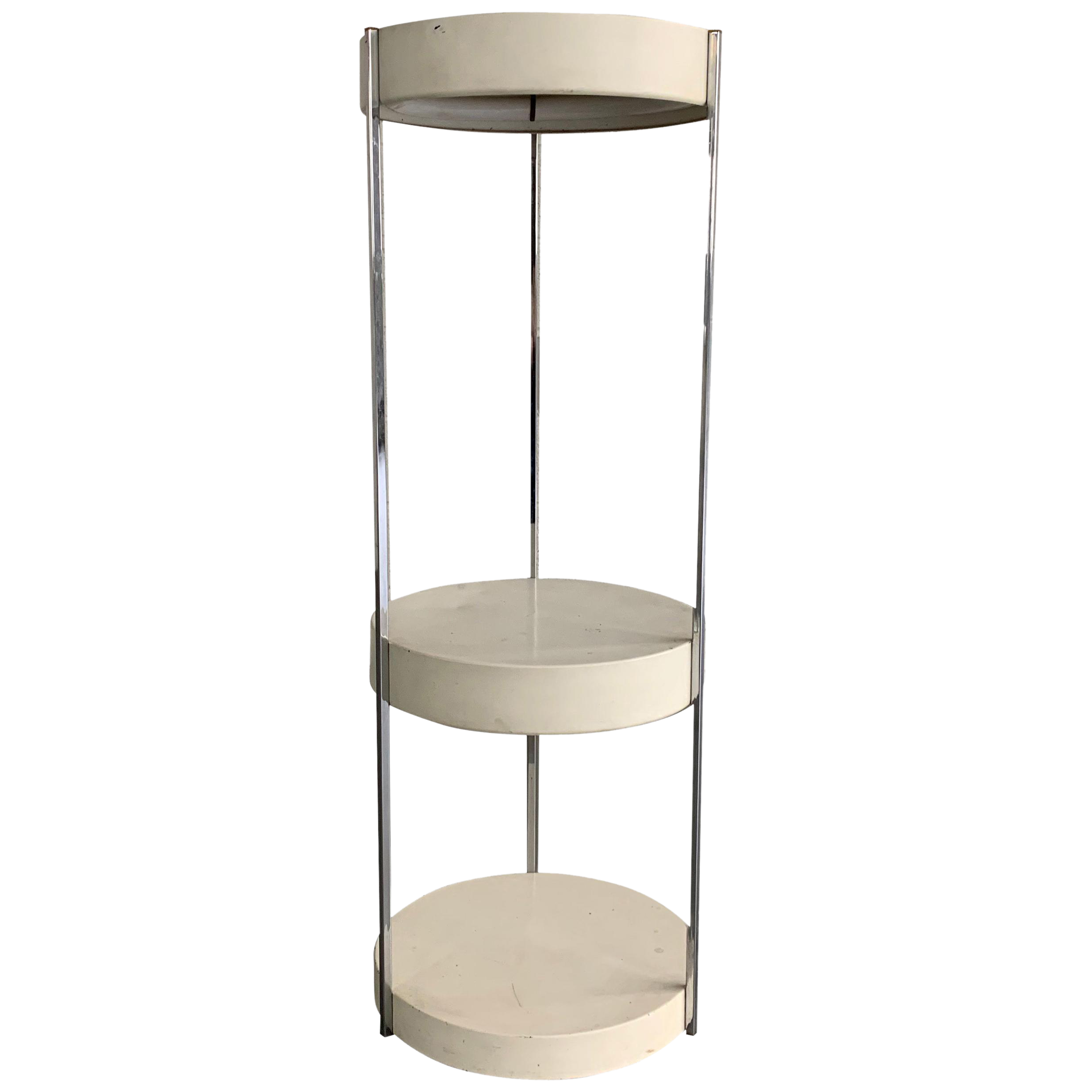 George Kovacs Tiered Floor Lamp Shelf Unit Etagere Chairish
