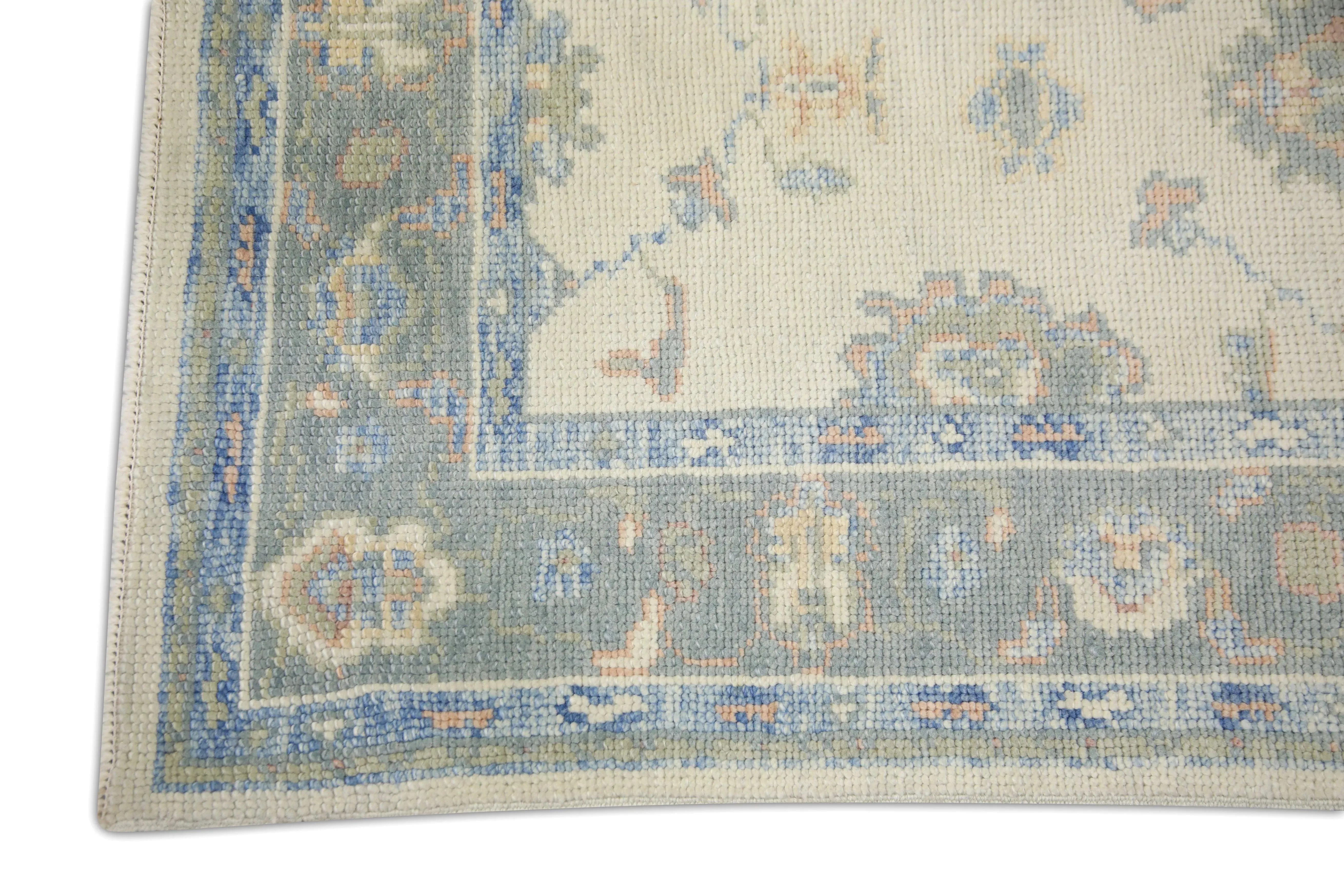 Modern Turkish Oushak Rug 2'9