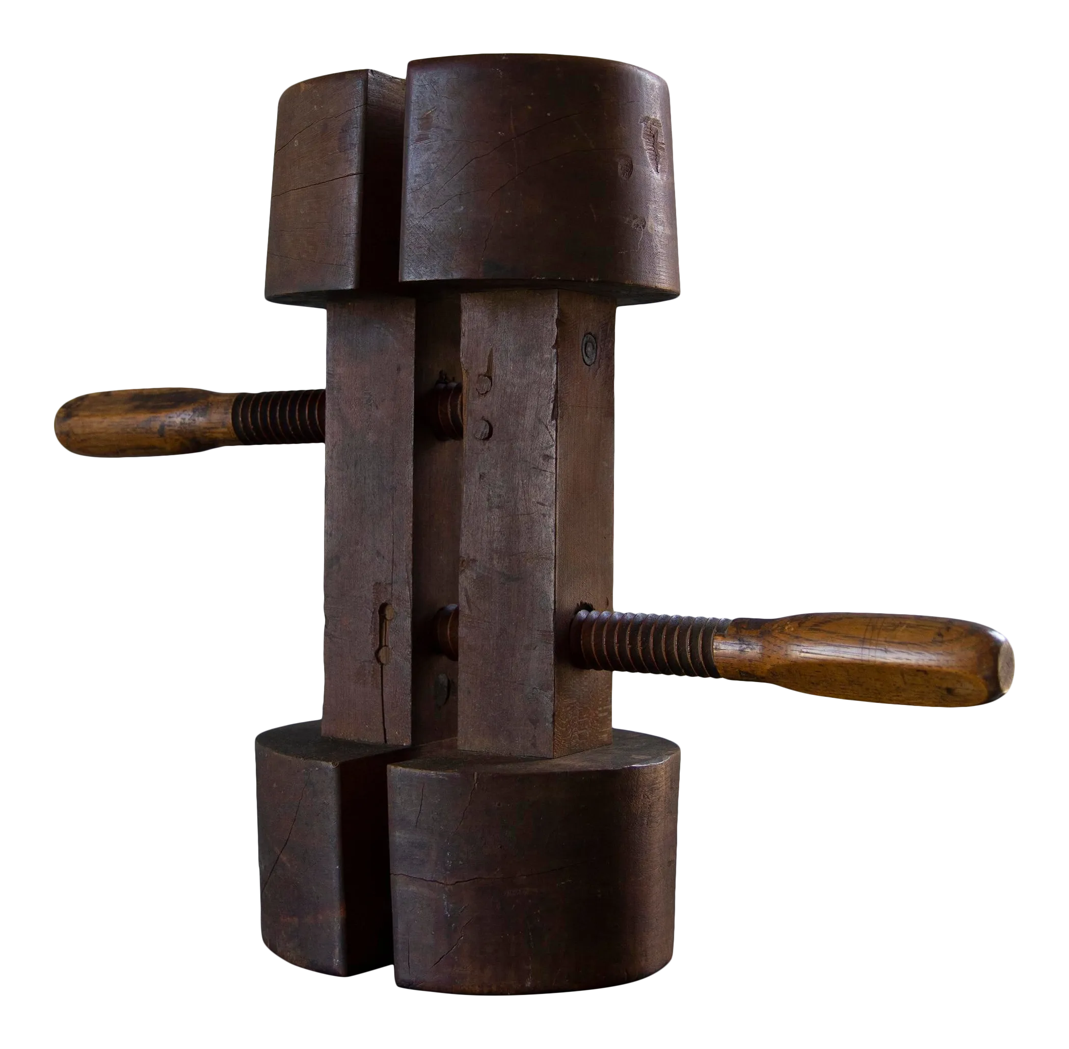 Antique Wooden Millinery Mold Stretcher