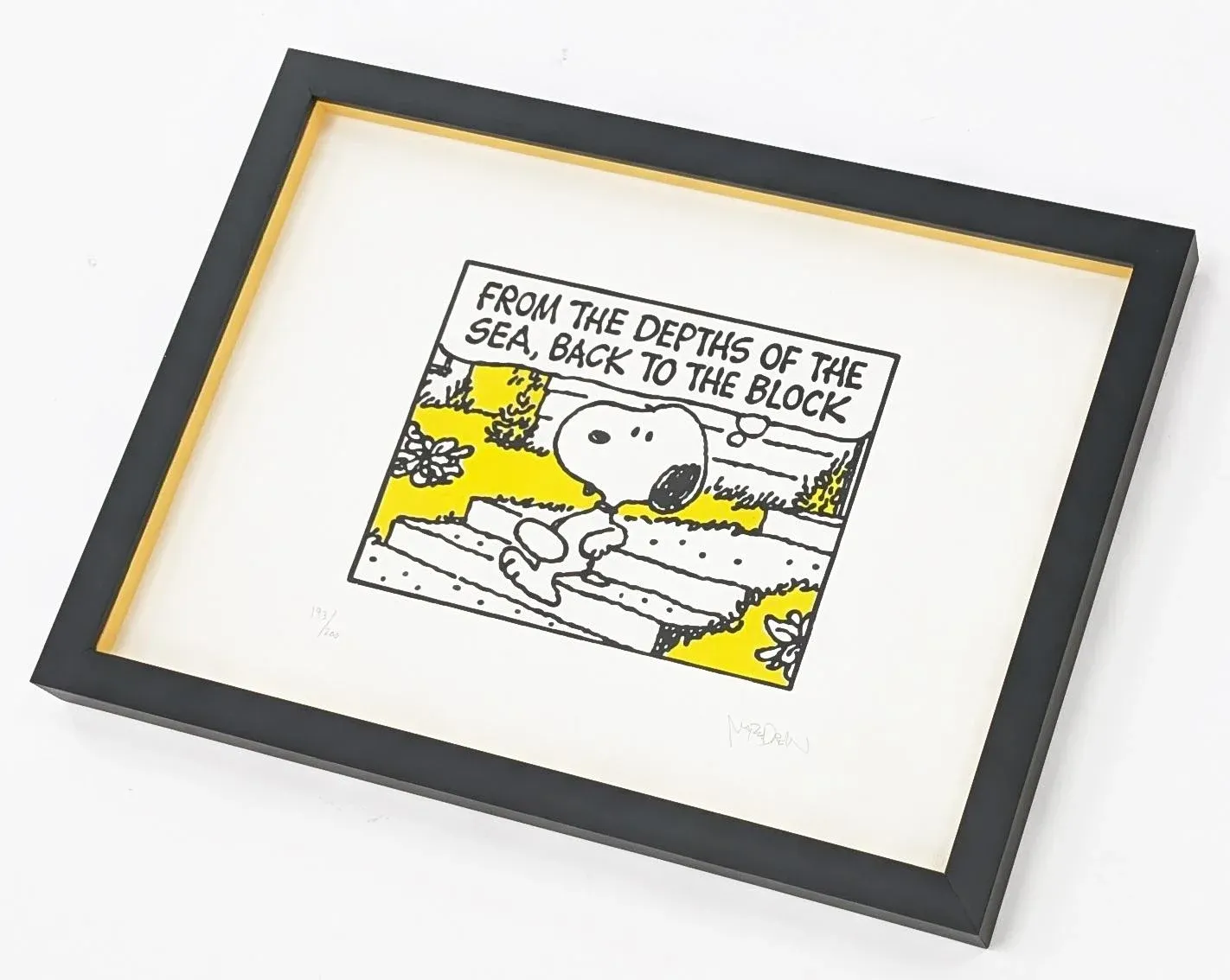 Mark Drew, Back to the Block - Snoop Dogg, Framed Hand Signed Screen Print, 2023