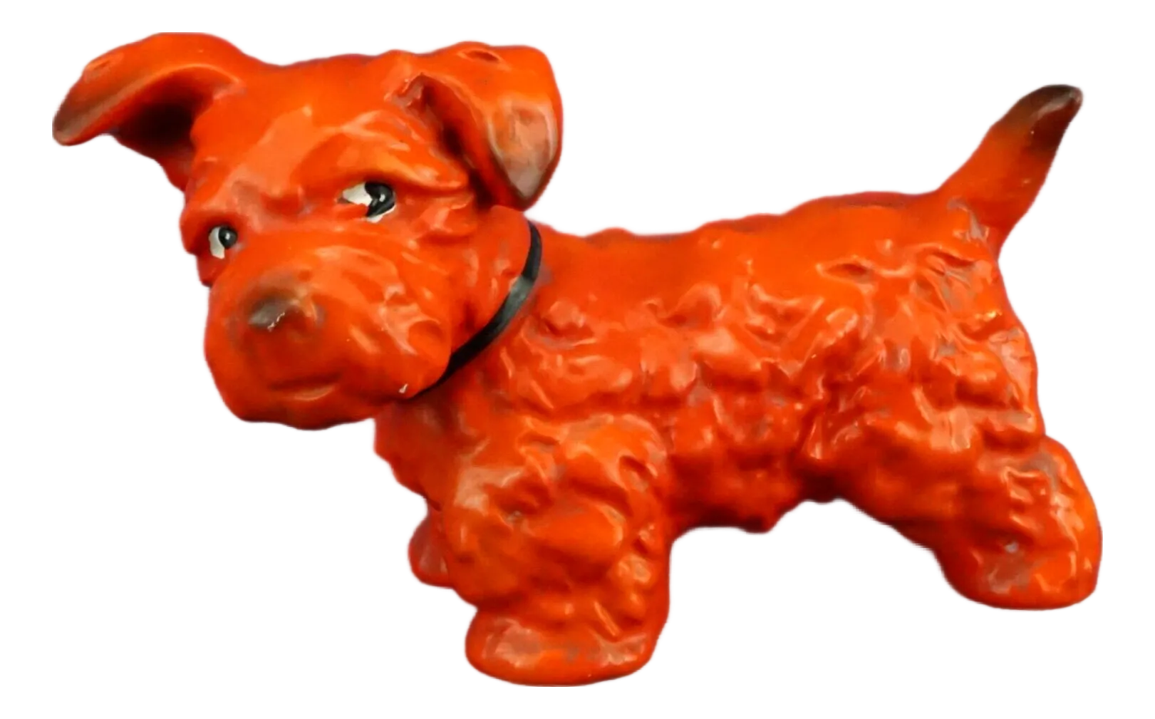 Ceramic Fox Terrier Dog from Goebel, Germany, Late 19th Century