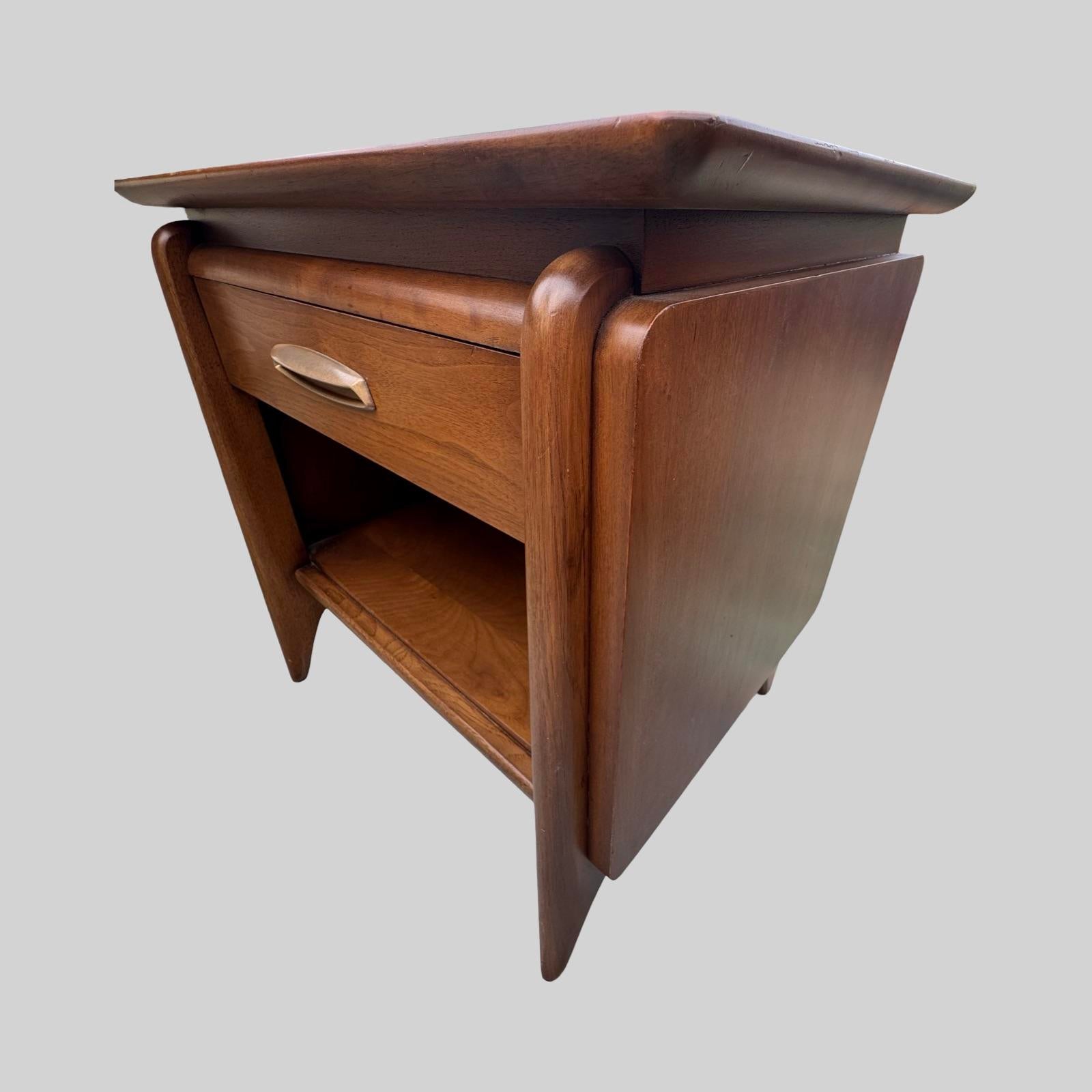 Drexel Projection Nightstand by Jon Van Korey | Chairish