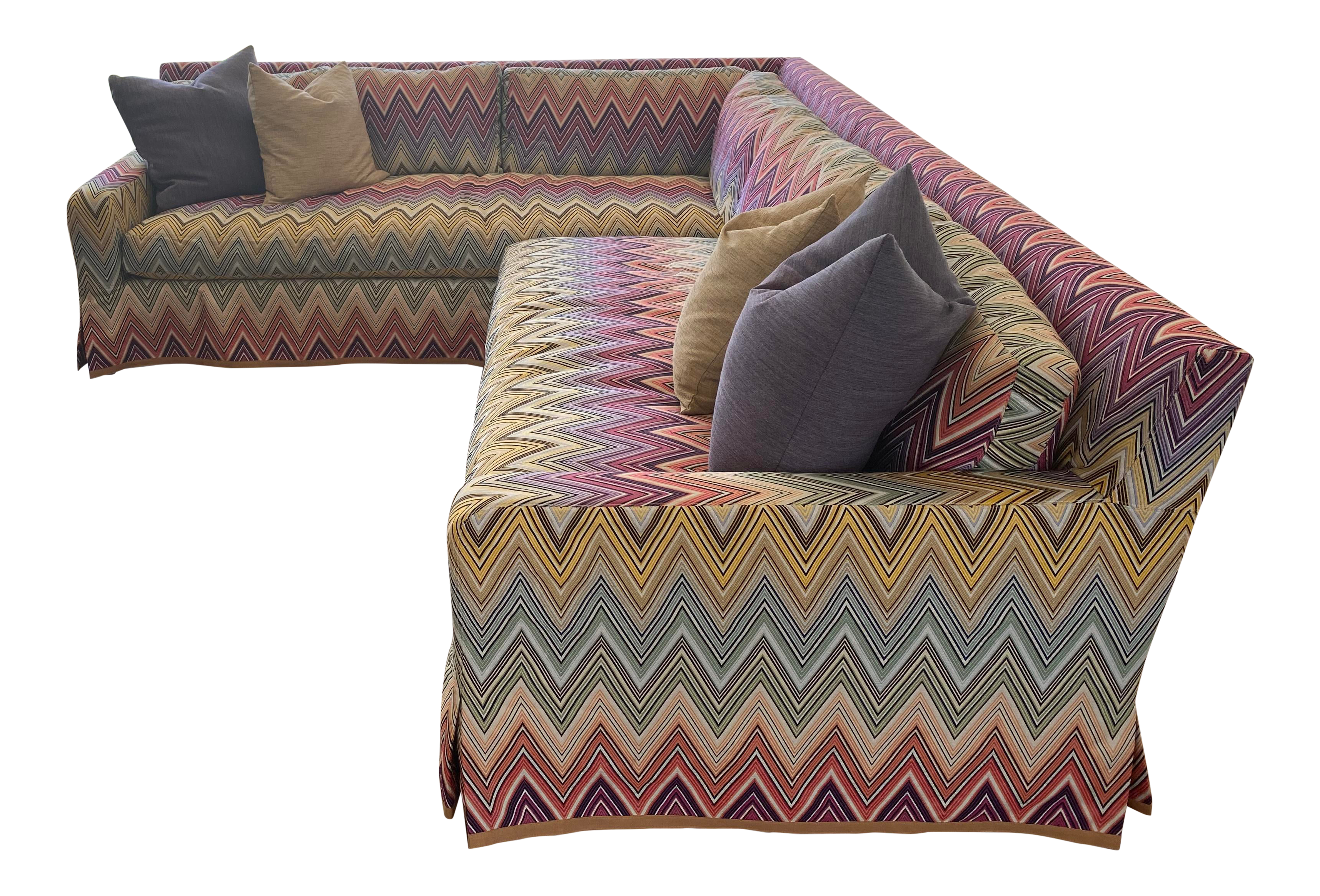 Stephen Gambrel Designed Custom Missoni Sectional Chairish