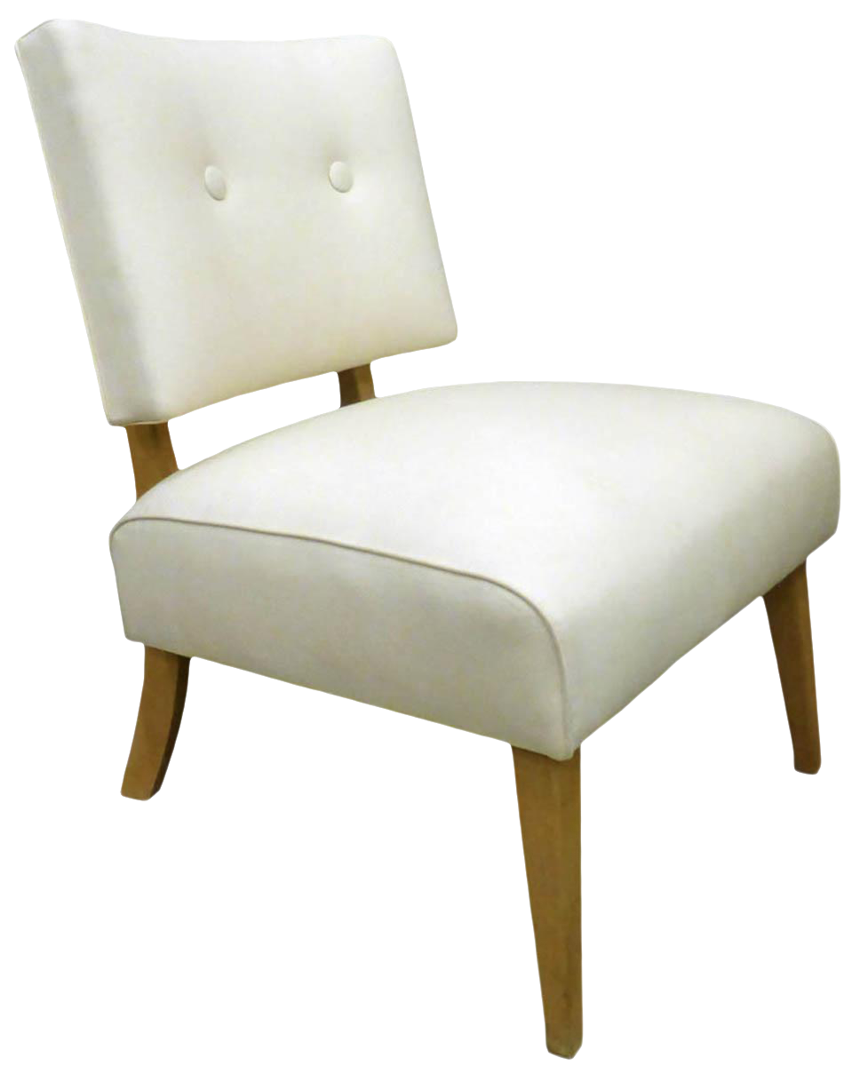 Vintage MidCentury Slipper Chair Chairish