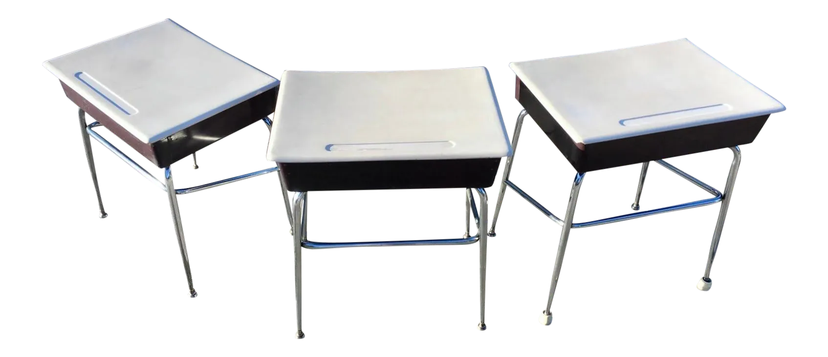 MidCentury Modern School Desks From HeywoodWakefield 3 Pieces Chairish