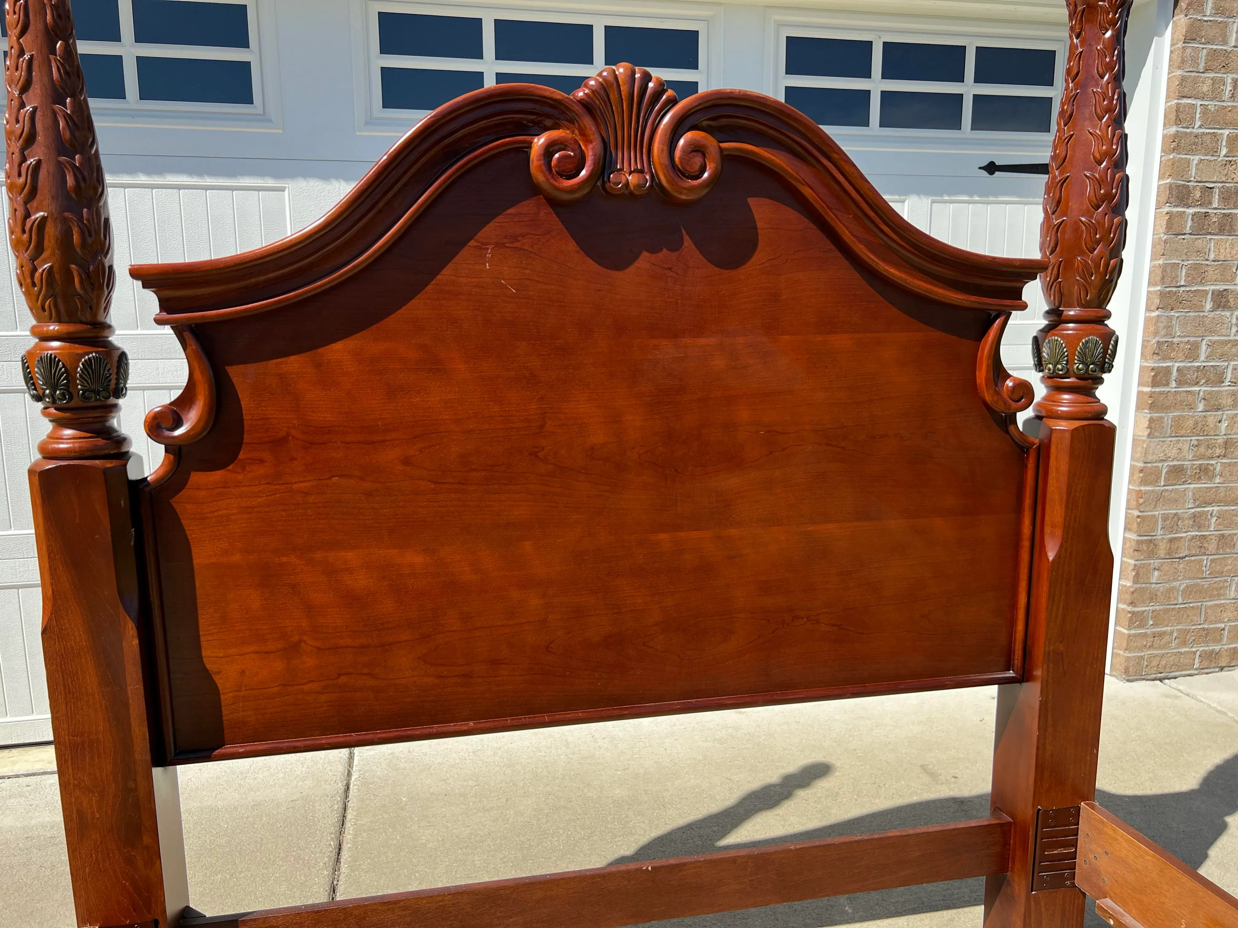 Mahogany headboard queen cheap