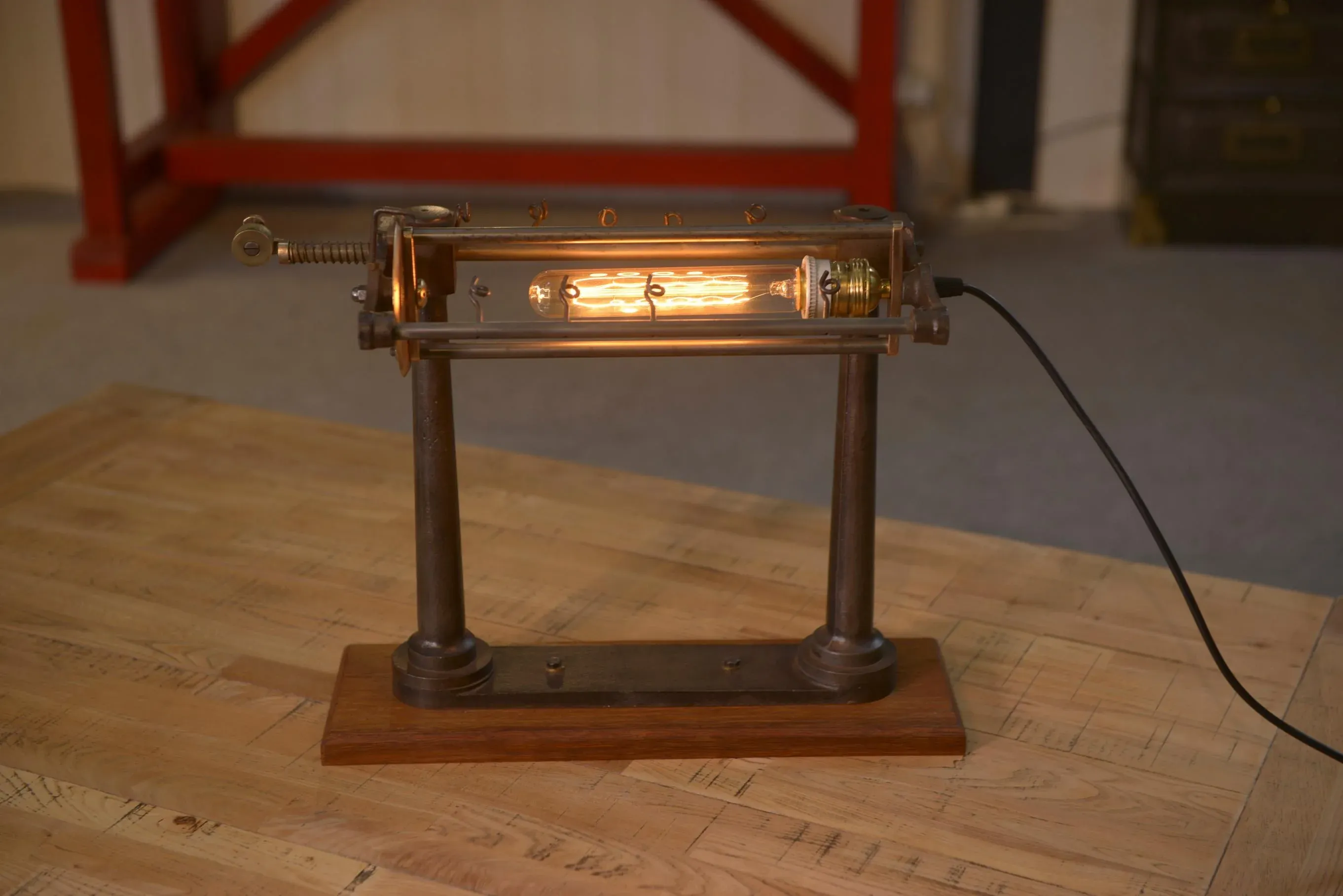 Industrial Loom Lamp, 1950s main image 0