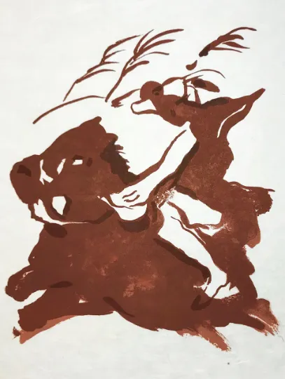 FRANCISCO BORES、SOUVENIR D'ANDALOUSIE 1962 Francisco Bores Original Lithograph 10 Mourlot Freres