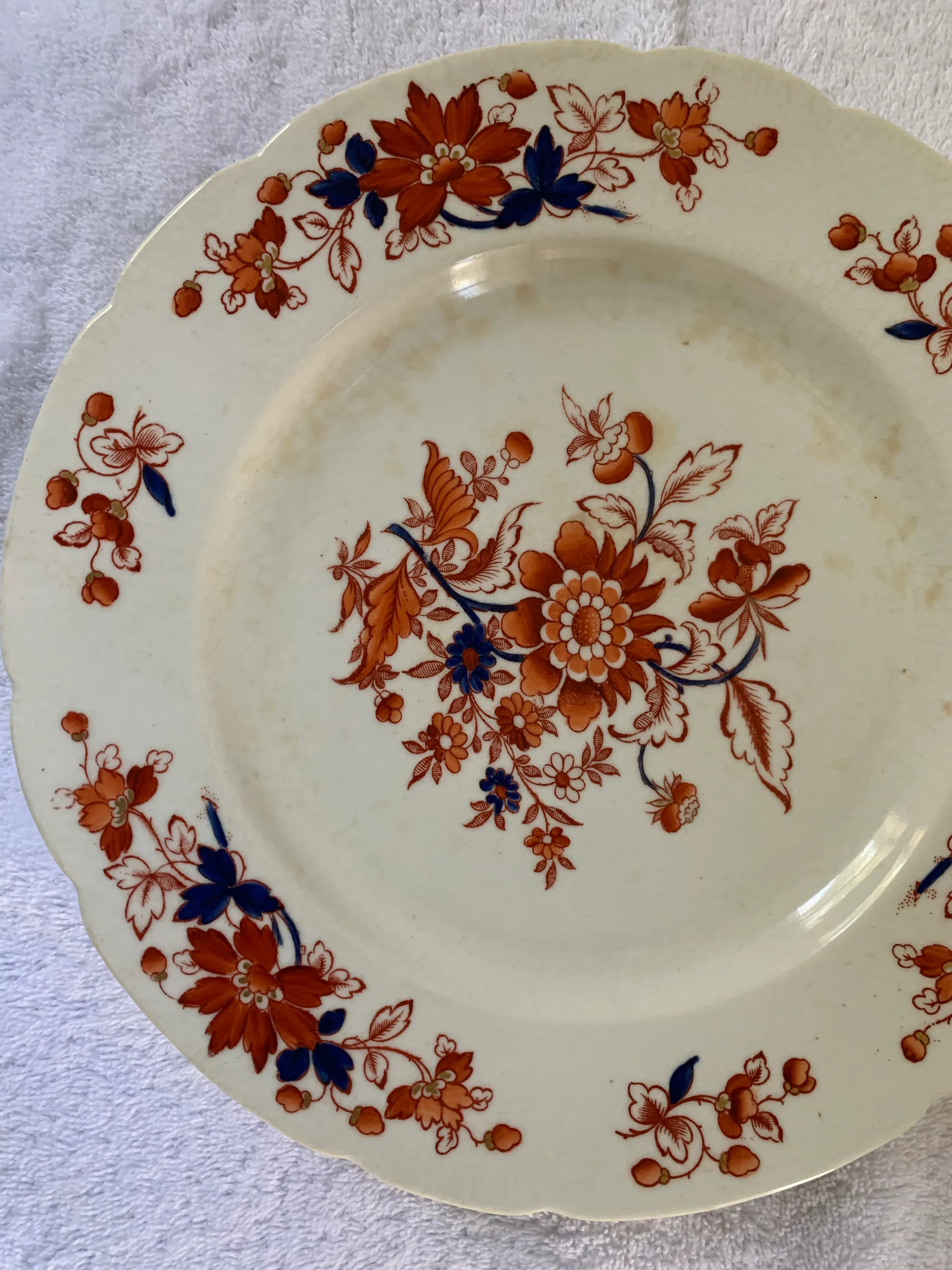 Early 19th Century Chamberlain Worcester “Imari” Pattern Porcelain