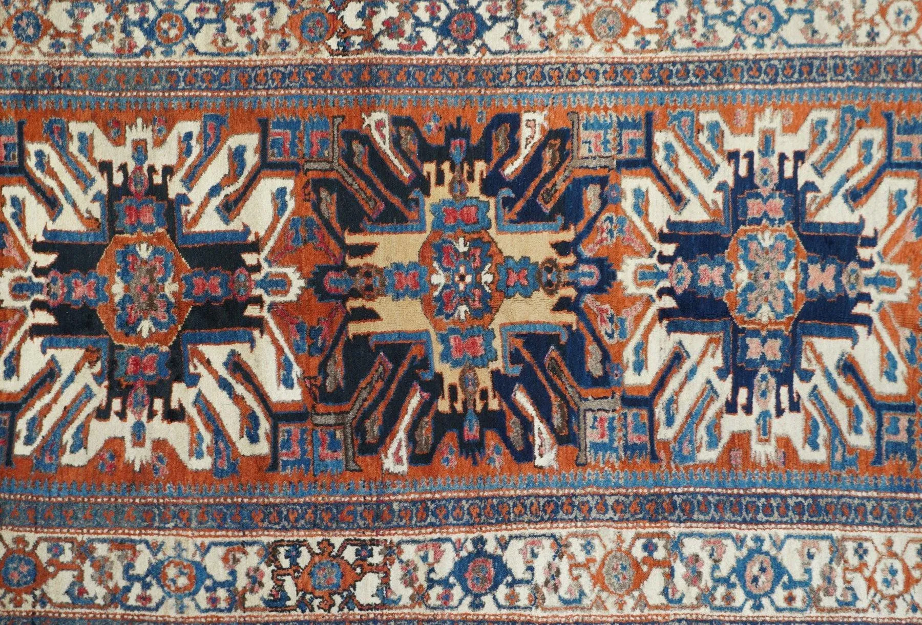 Antique Karajeh Weave Rug 4\'5\'\' x 7\'5\'\'