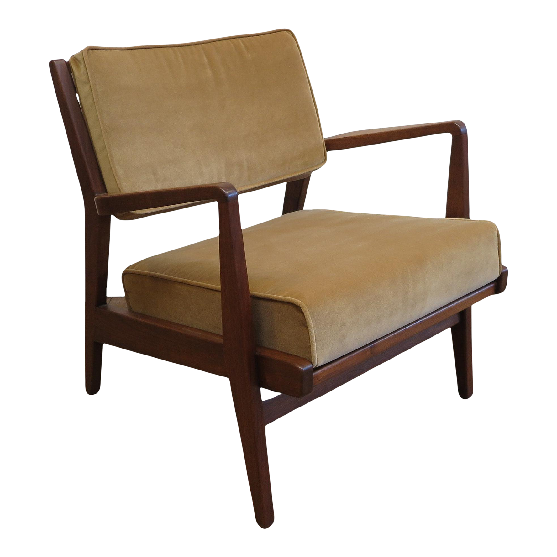 Jens Risom Lounge Chair Model U430 | Chairish