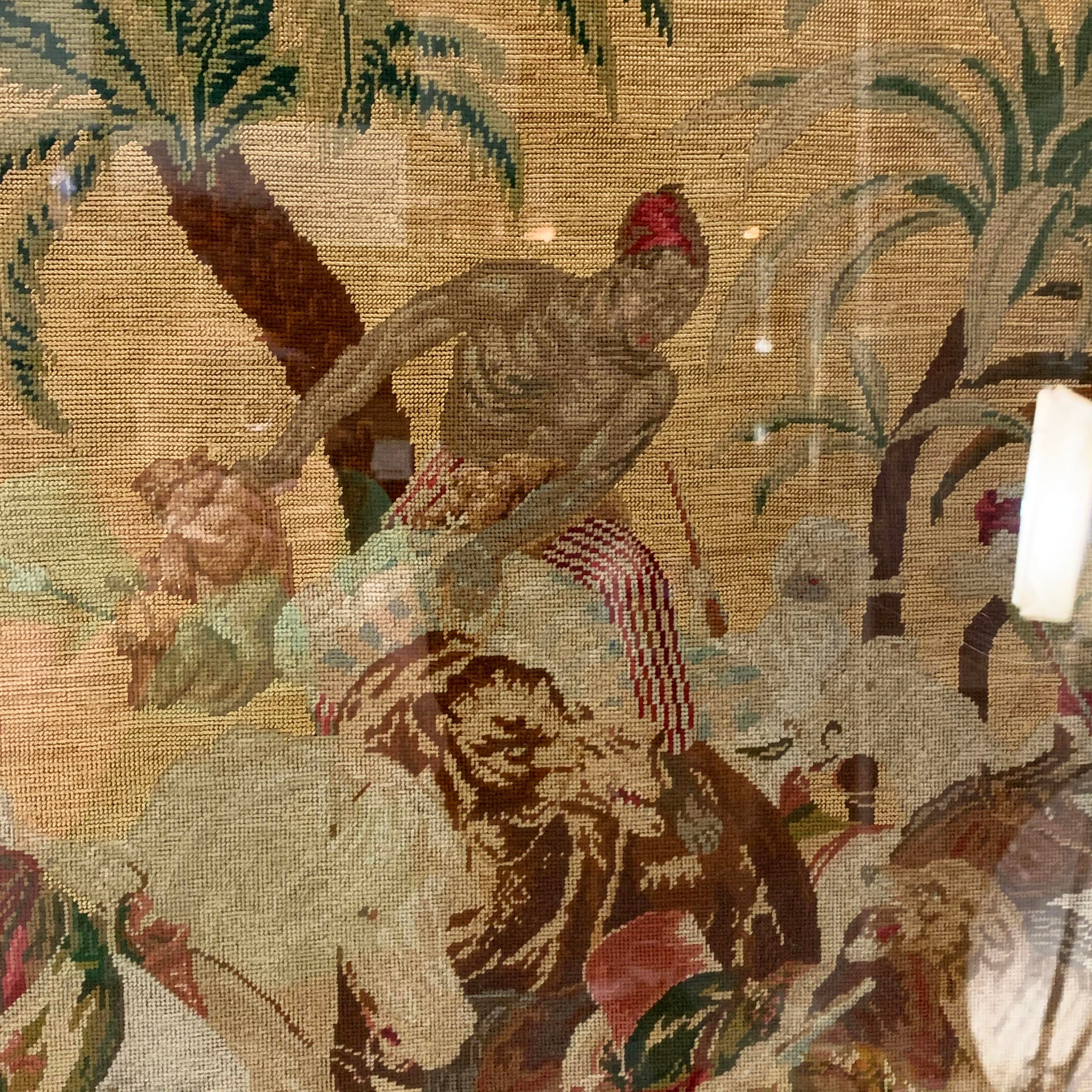 Antique 19th Century Gobelin Style Tapestry After Horace Vernet's