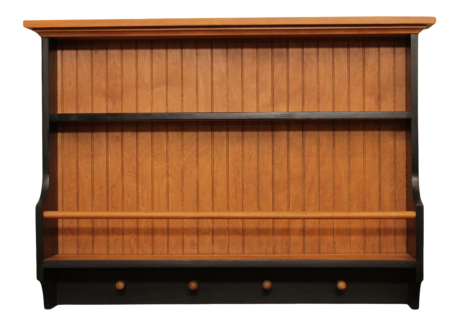 country-style-hanging-wall-shelf-with-pegs-chairish