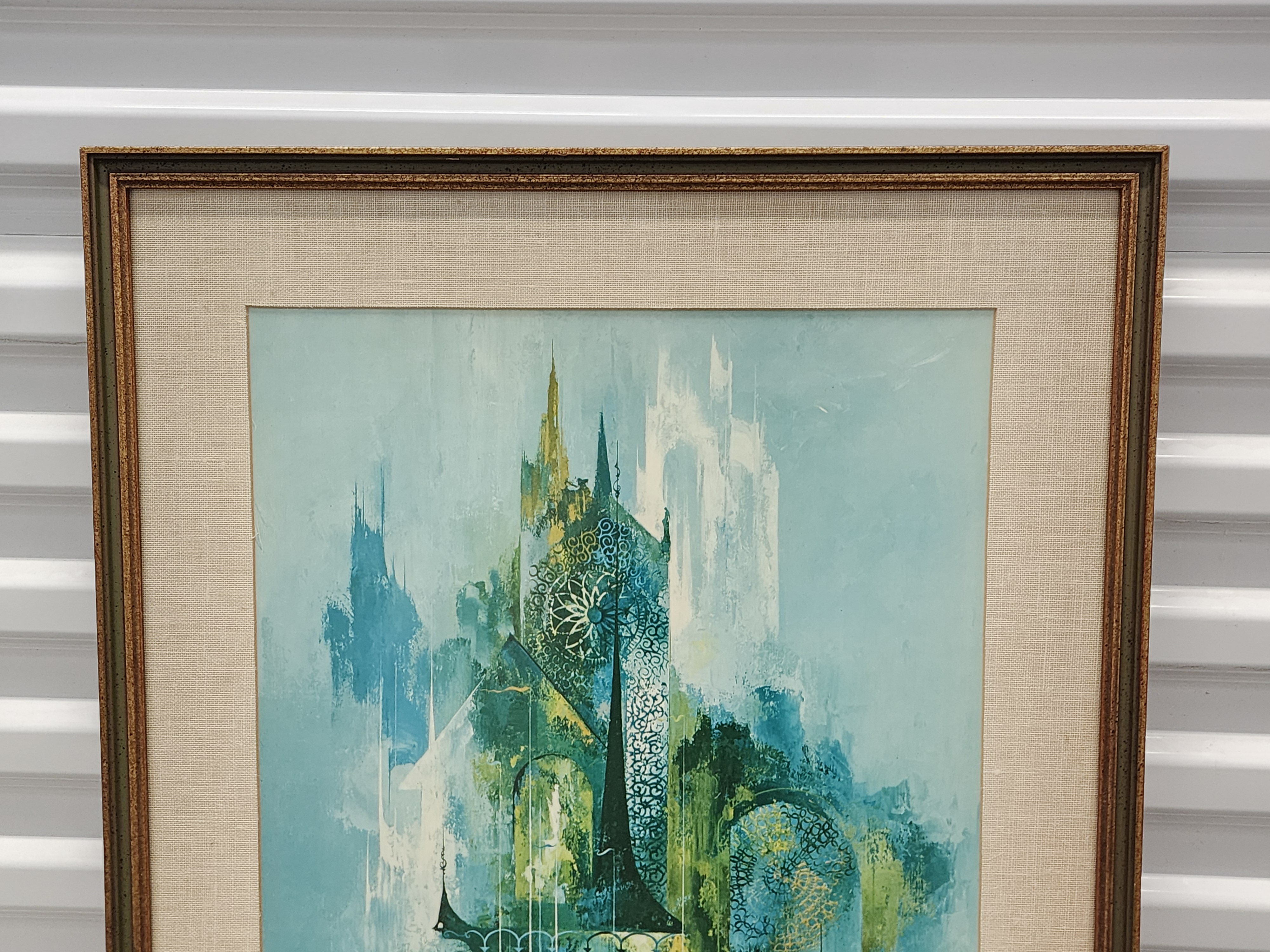 Mid Century Modern Framed Print 