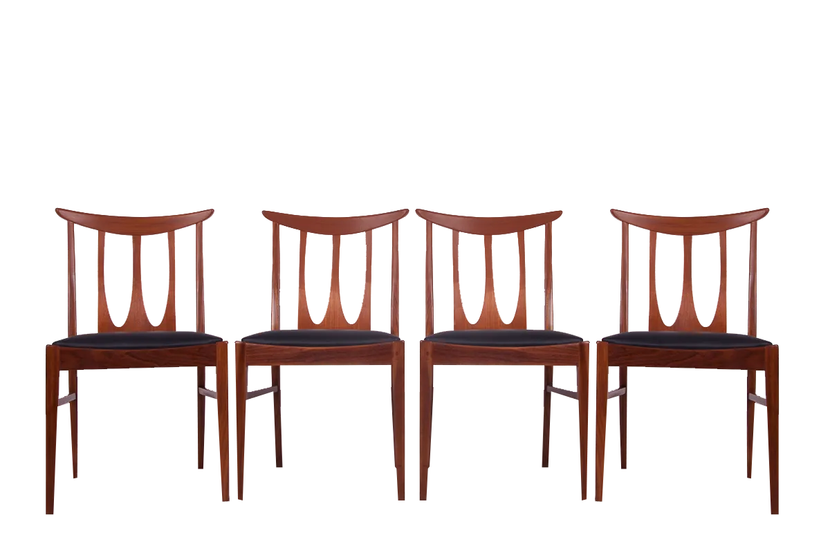 Brasilia Dining Chairs from G-Plan, 1960s, Set of 4