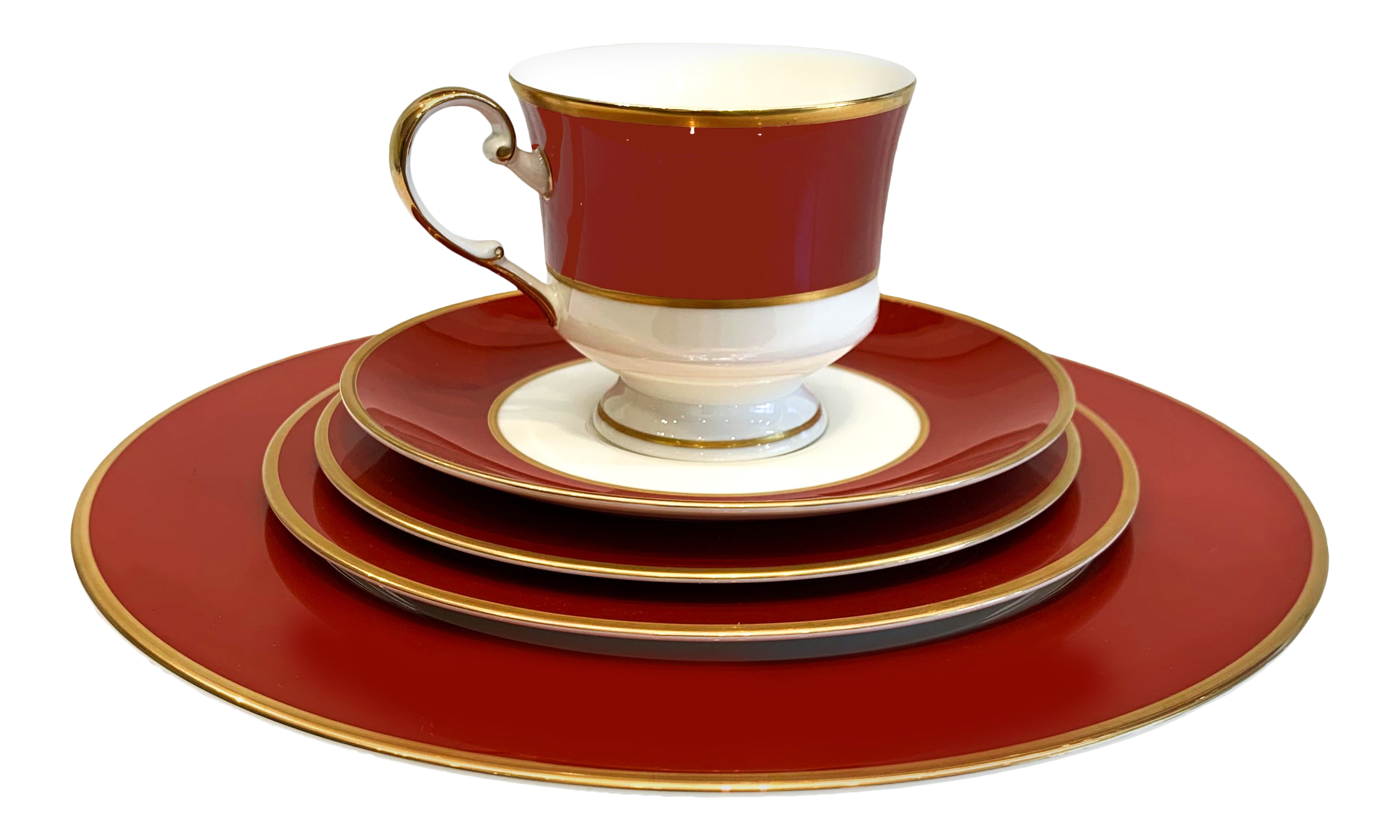 Mikasa Bone China Vintage 1970s , Egyptian Terracotta Dinnerware 5