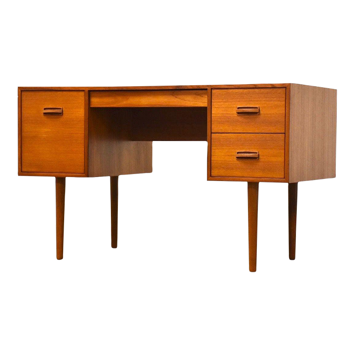 Danish Modern Teak Desk Chairish