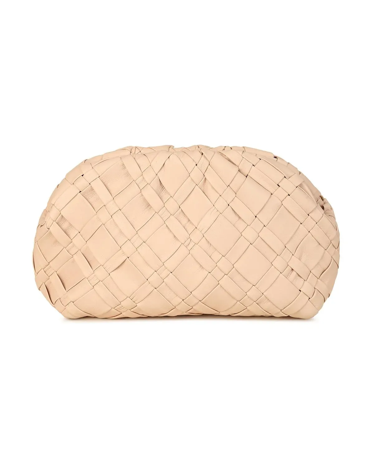 Tate Woven Frame Clutch main image 0