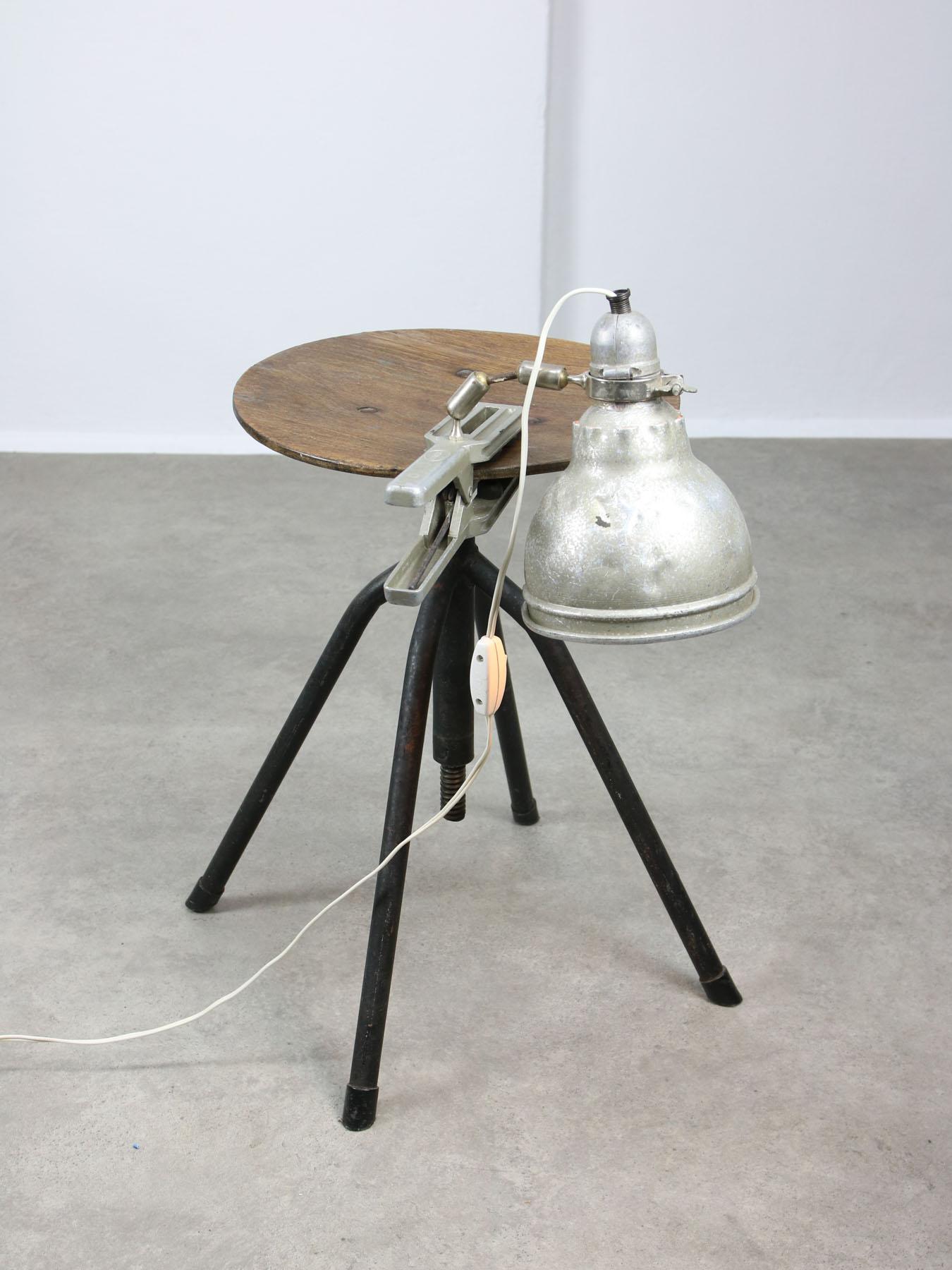 イタリア 1950s ヴィンテージ Ianiro社製 クリップライト Vintage Industrial Italian Ianiro Clip on Lamp, 1950s | Chairish