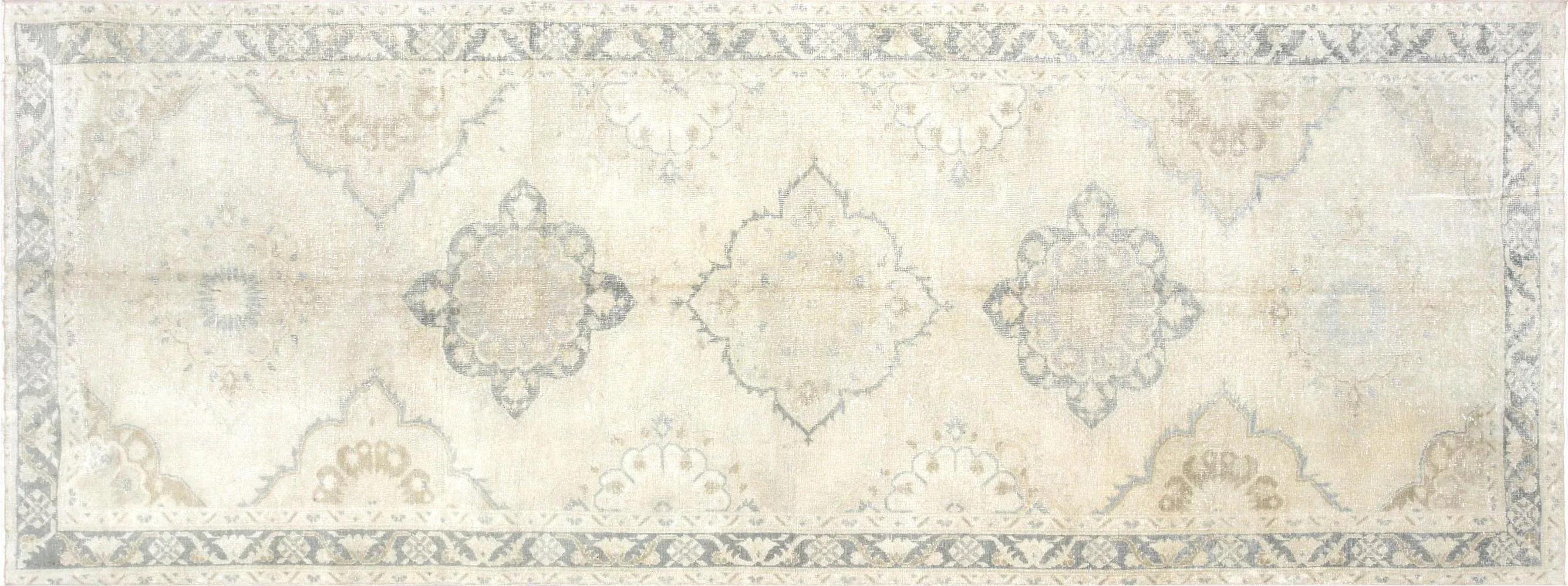 1960s Turkish Oushak Rug