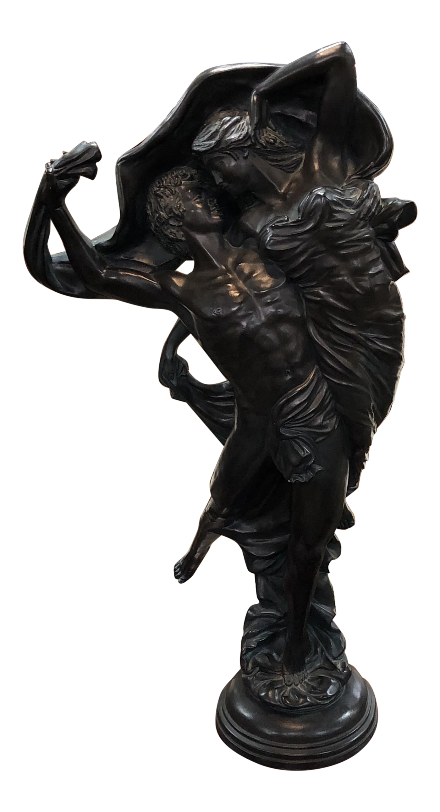 zephyr outdoor living center on Zephyr Psyche Statue Chairish