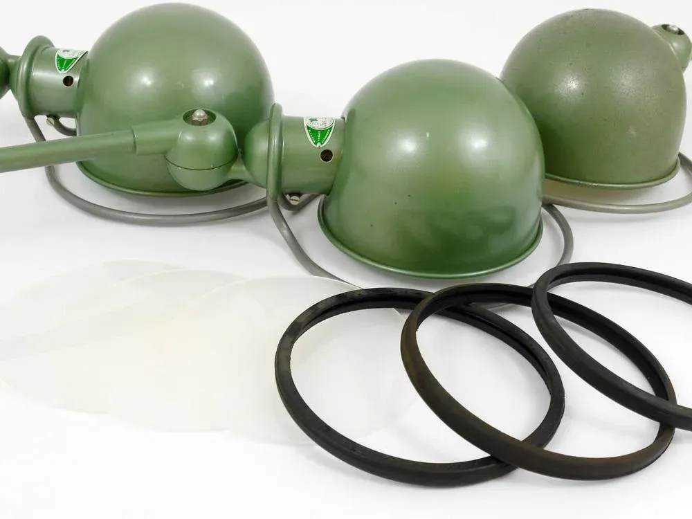 Industrial Clamp Lamp by Jean Louis Domecq for Jielde Lyon, 1950s