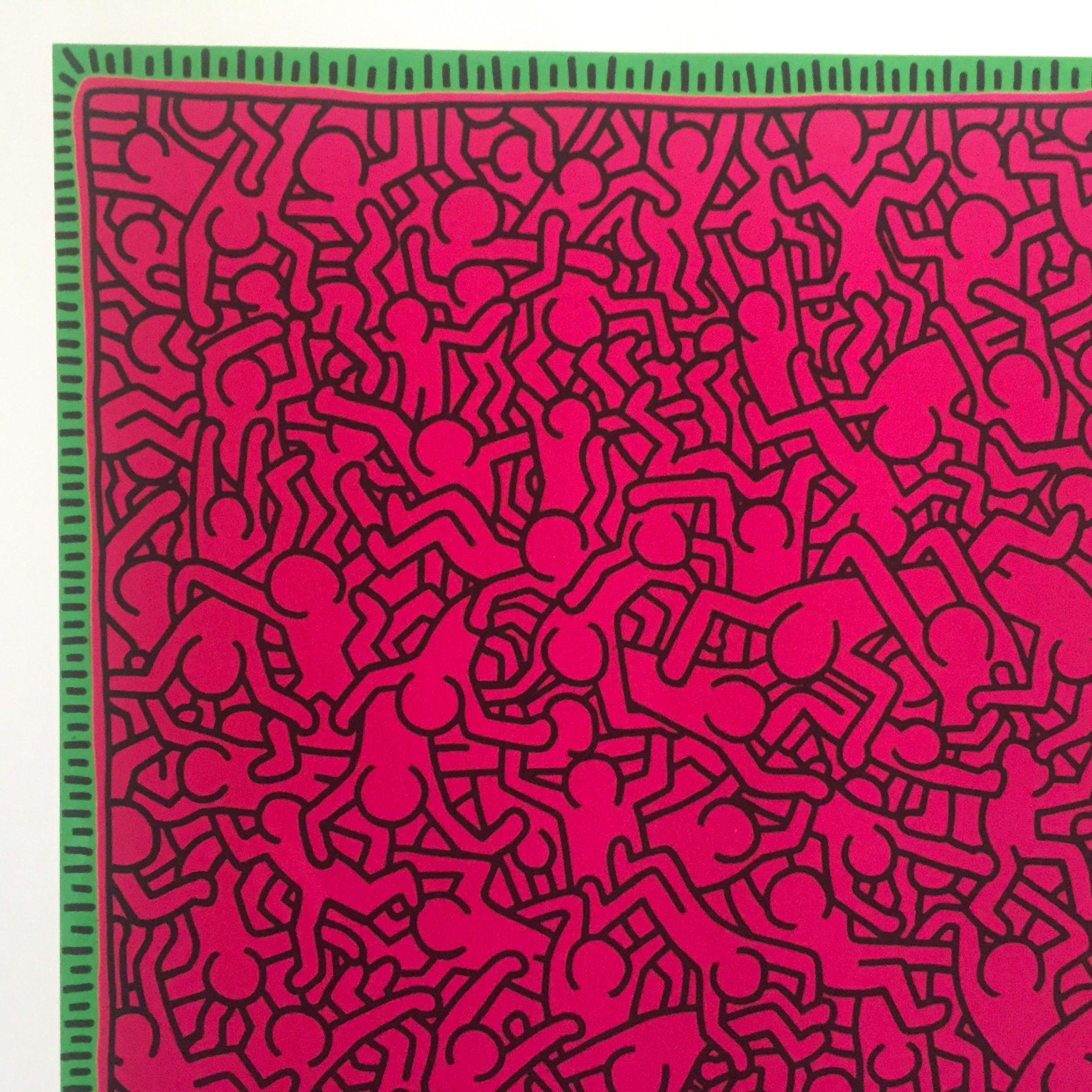 Keith Haring Foundation Pop Art Offset Lithograph Print