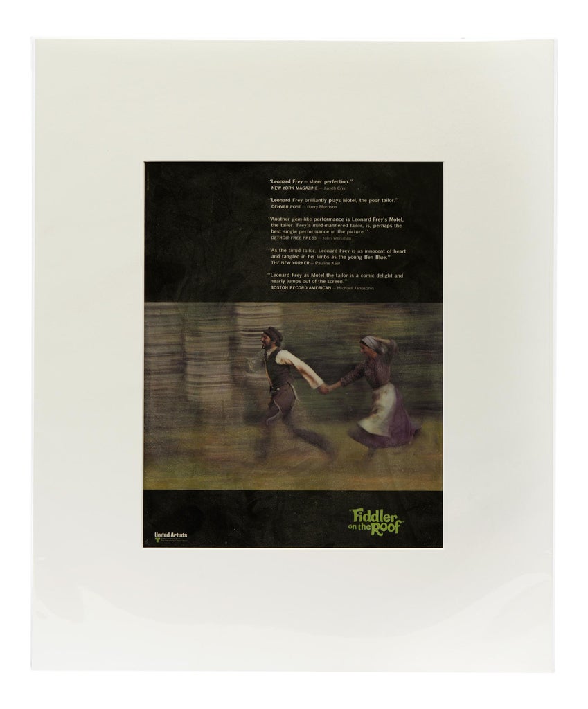 Fiddler on the Roof OrigFiddler on the Roof, 1971 / Original Vintage ...