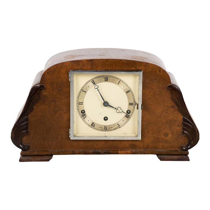 20s 30s vintage art deco table clock-