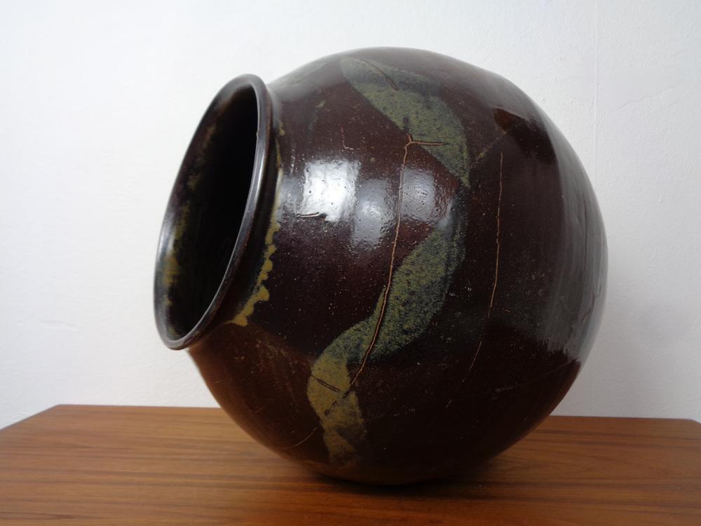 Large Danish Studio Ceramic Jug or Vase, 1960s main image 0