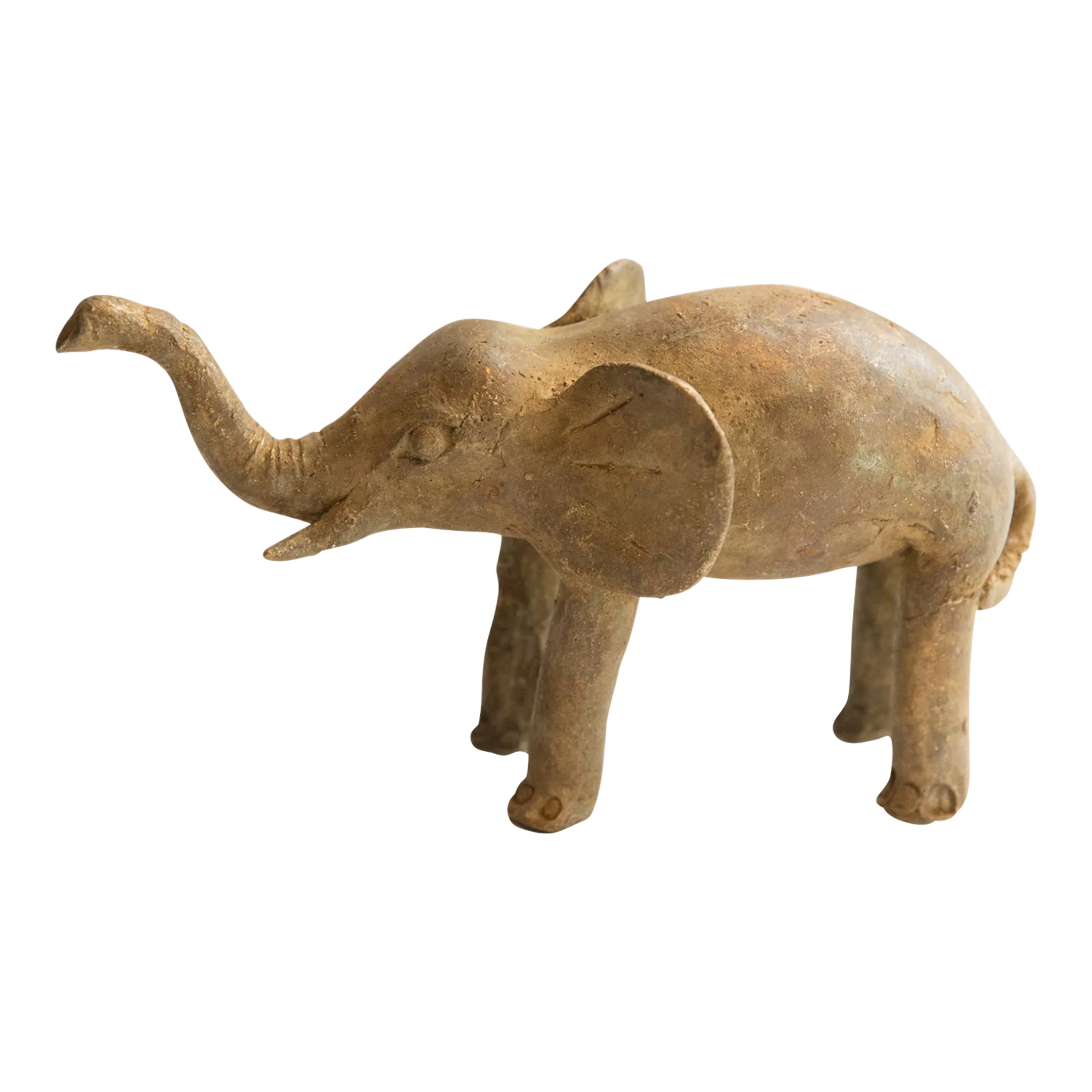 Vintage African Elephant Sculpture Chairish