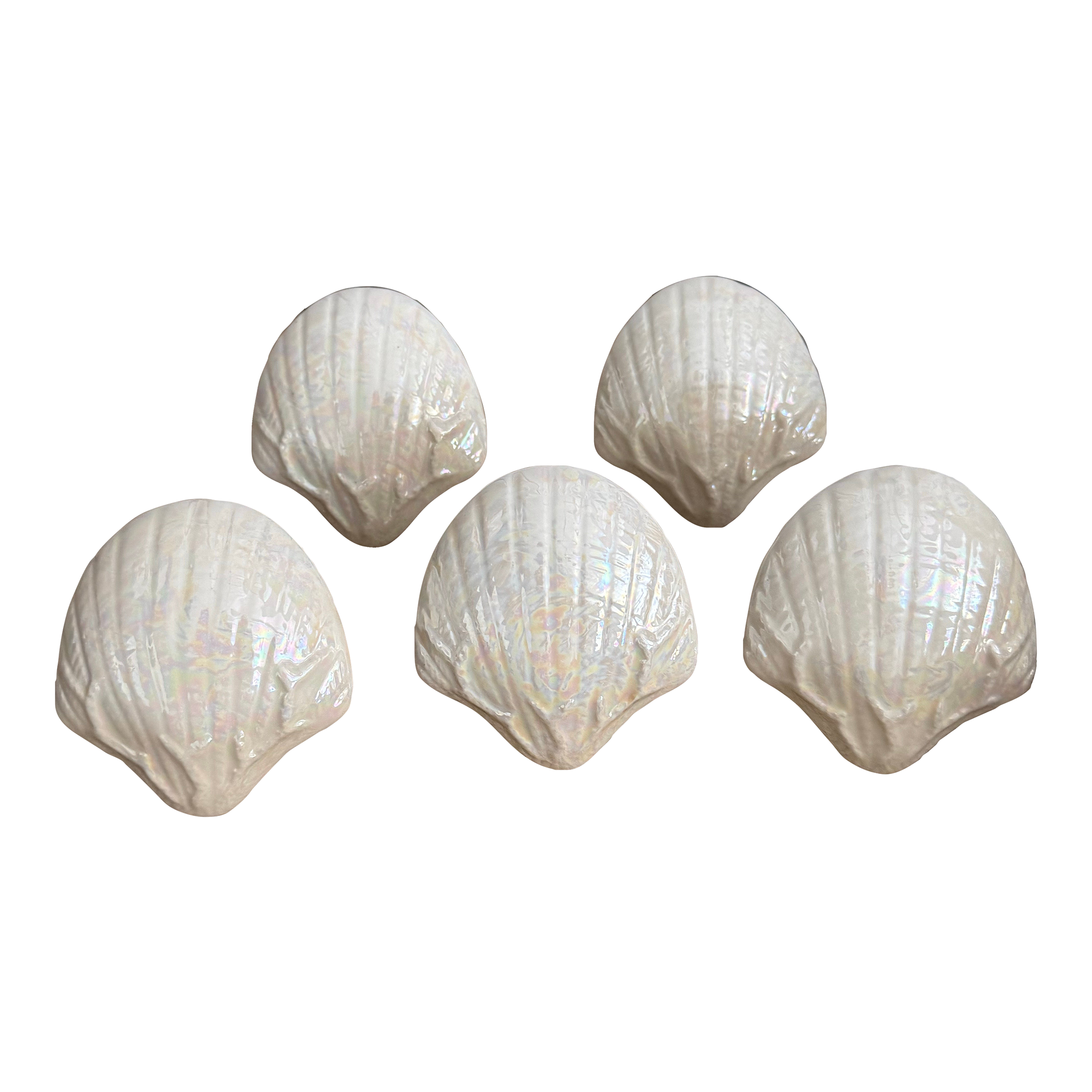 Shell Shaped Napkin Rings Set/5